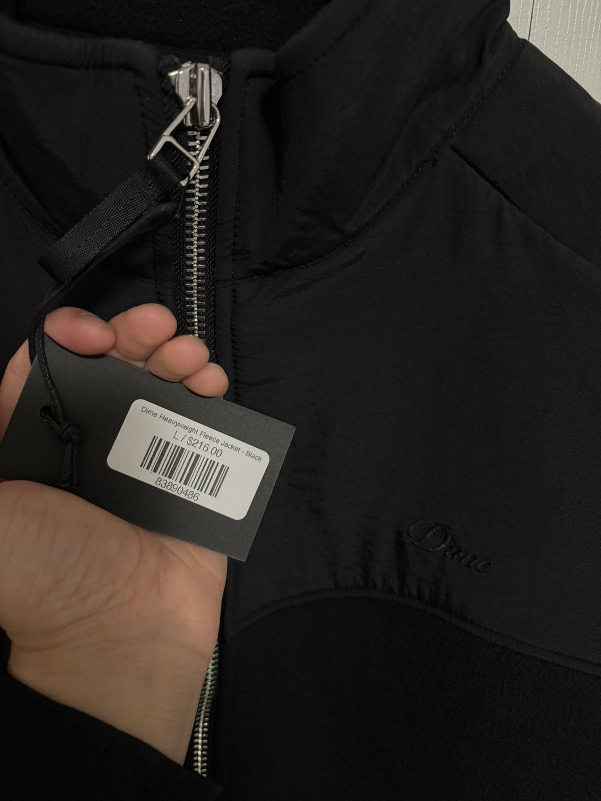 Dime Dime Heavyweight Fleece Wave Jacket Size US L / EU 52-54 / 3 - 5 Thumbnail