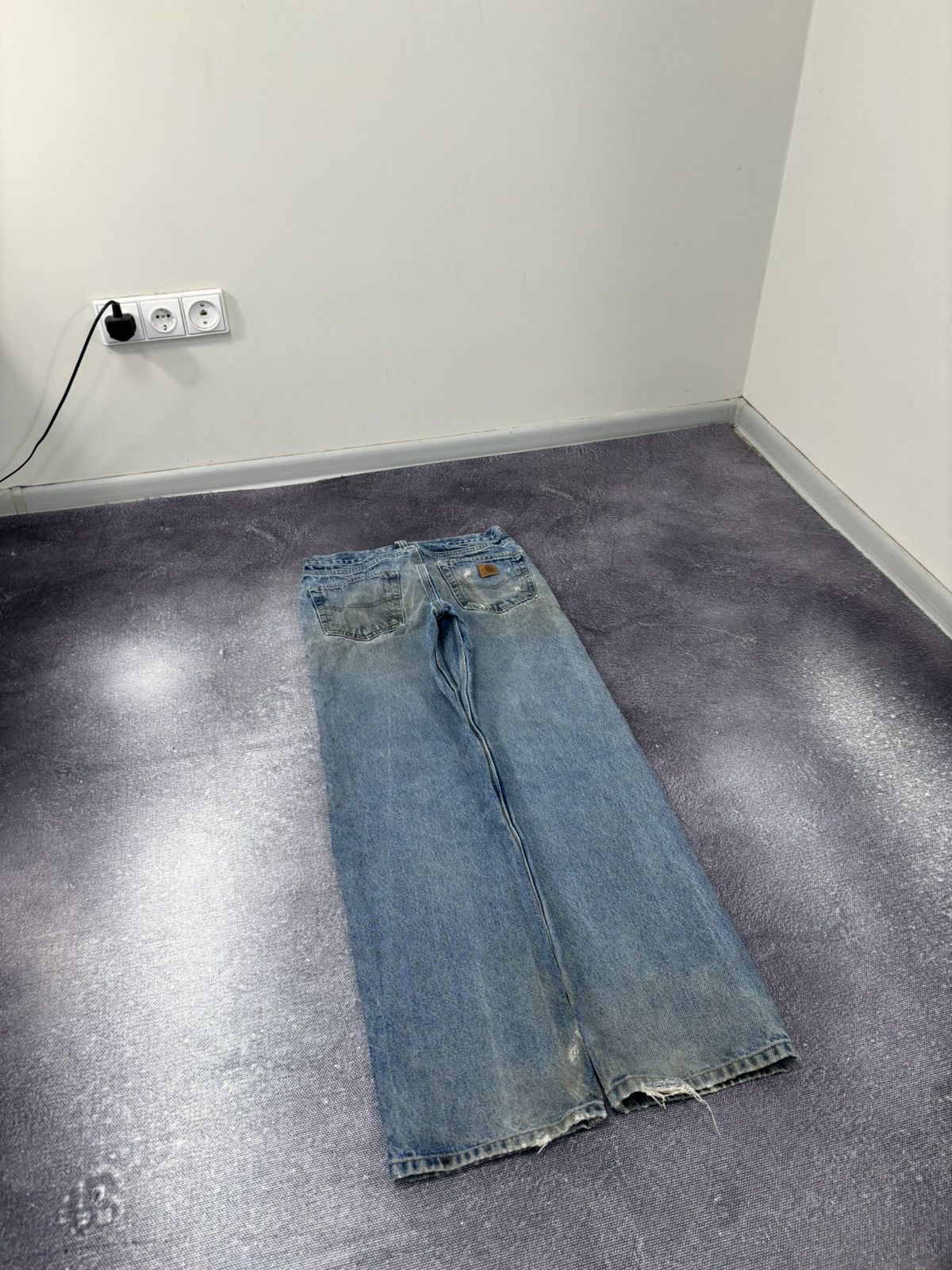 Carhartt Vintage Carhartt Y2K Straight Fit Work Skate Denim Jeans Size US 30 / EU 46 - 3 Thumbnail