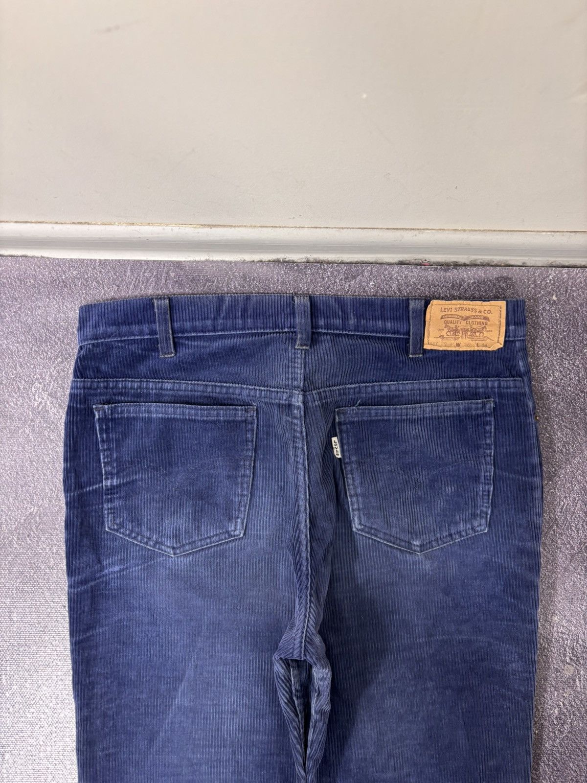 Levi's Vintage 1970s Levi’s 527 Navy Blue Corduroy Pants Size US 36 / EU 52 - 15 Thumbnail