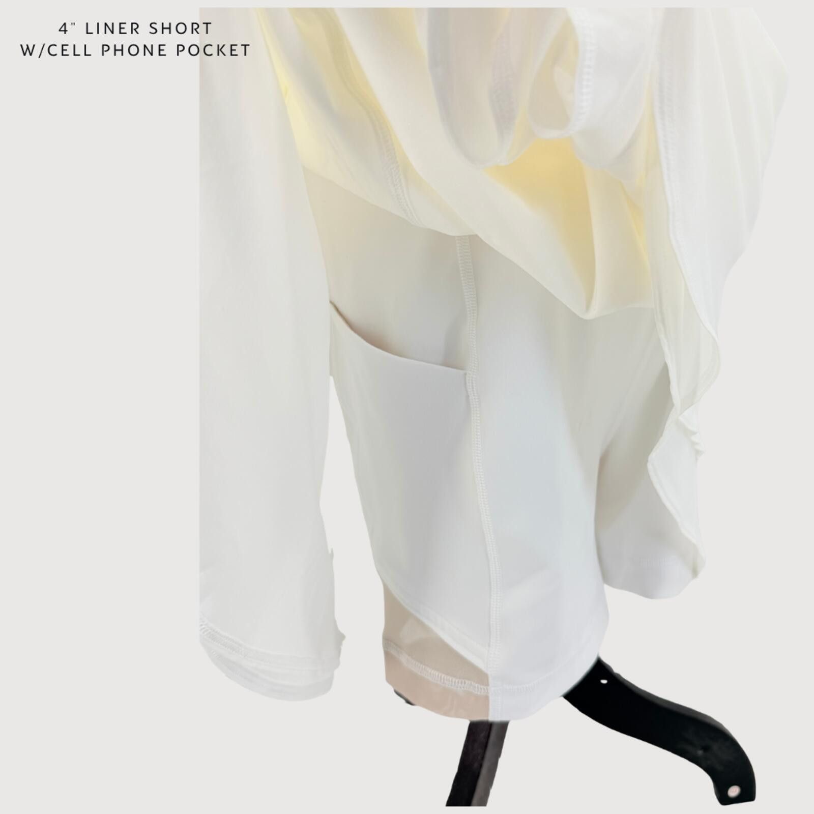Lululemon Lululemon Court Crush Tennis Dress White Size 10 NWT Size L / US 10 / IT 46 - 5 Thumbnail