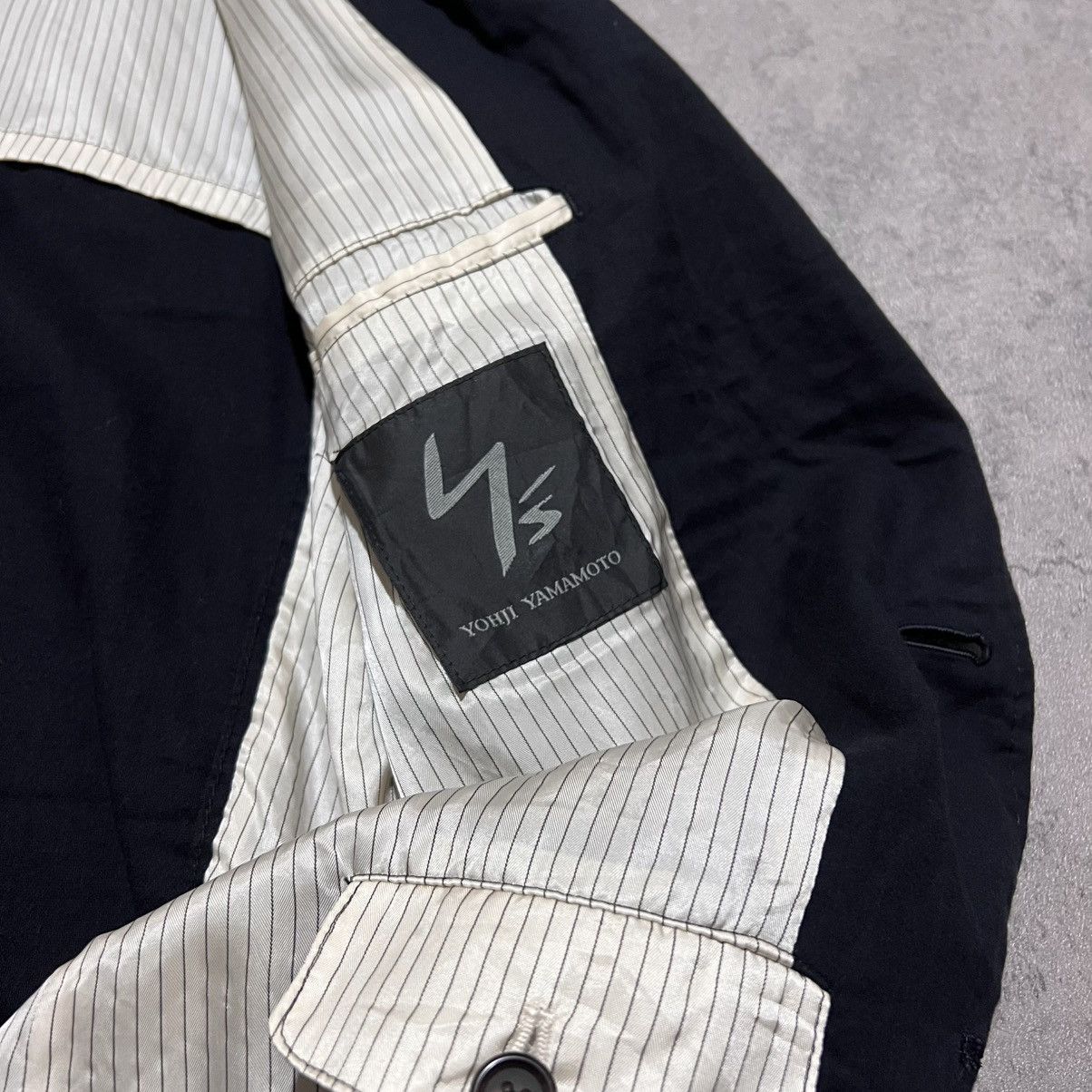 Yohji Yamamoto Yohji Yamamoto Y's Casual Blazer Suit Cotton Light Jacket Size US XL / EU 56 / 4 - 7 Thumbnail