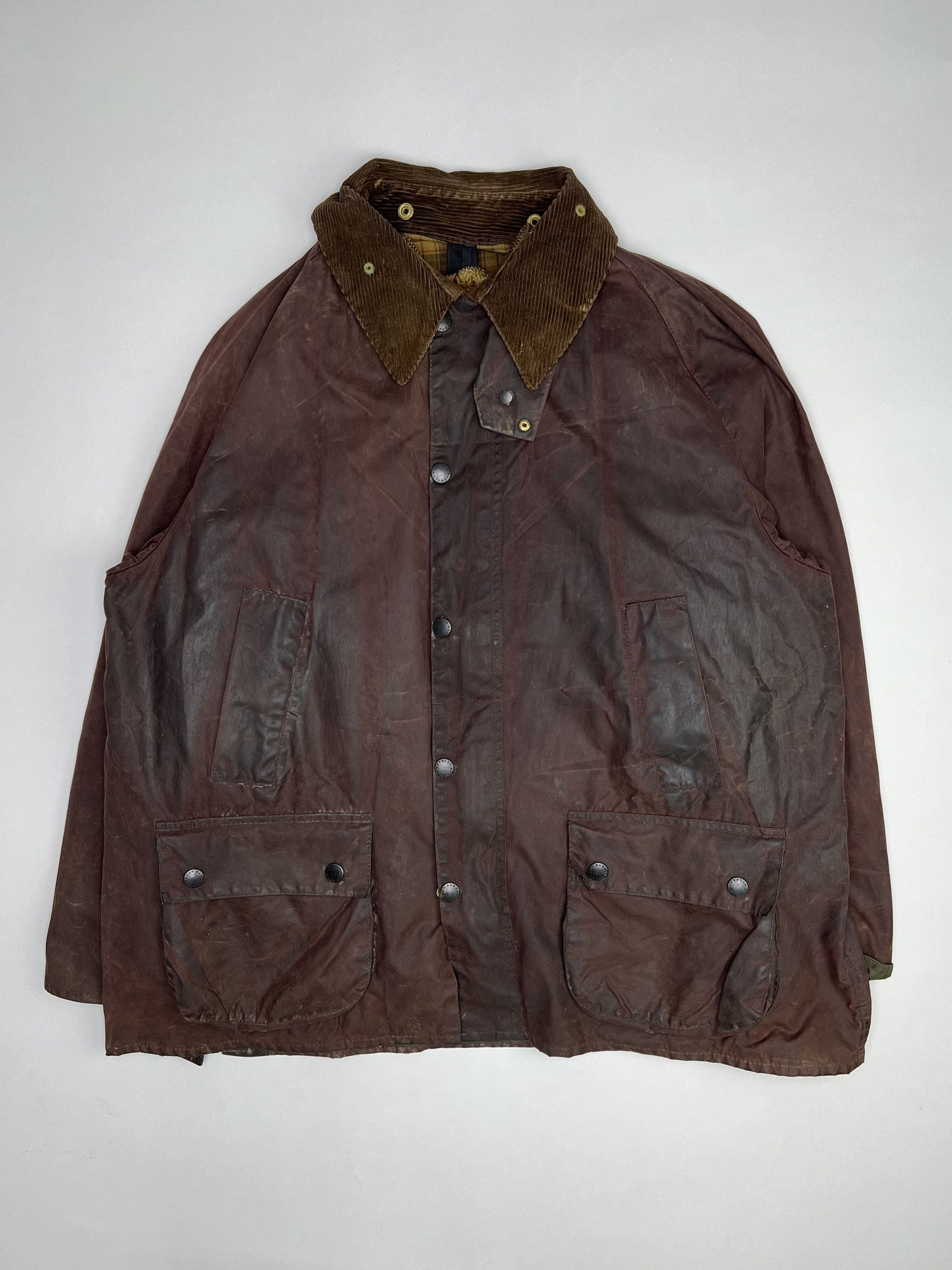 BARBOUR BEDALE WAXED JACKET RUSTIC BROWN