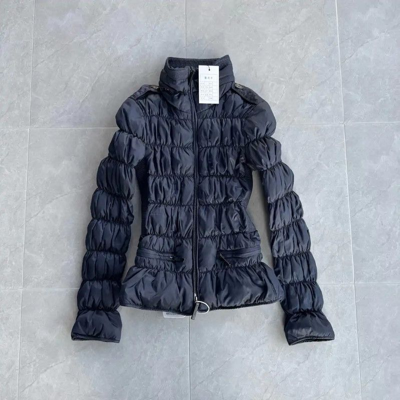 Burberry Burberry Black Women's Cotton Puffer Jacket Size XS / US 0-2 / IT 36-38 - 1 Thumbnail
