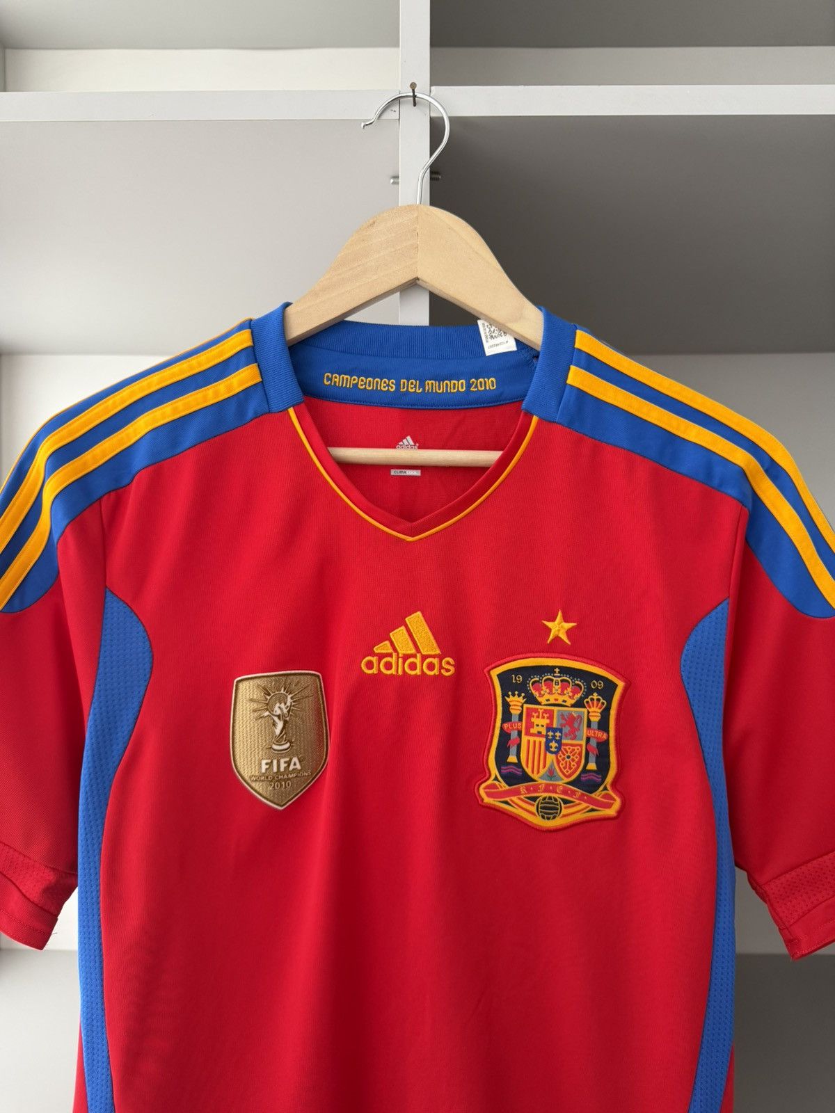 Adidas Adidas Spain Fifa 2010 Home S Jersey Size US S / EU 44-46 / 1 - 4 Thumbnail