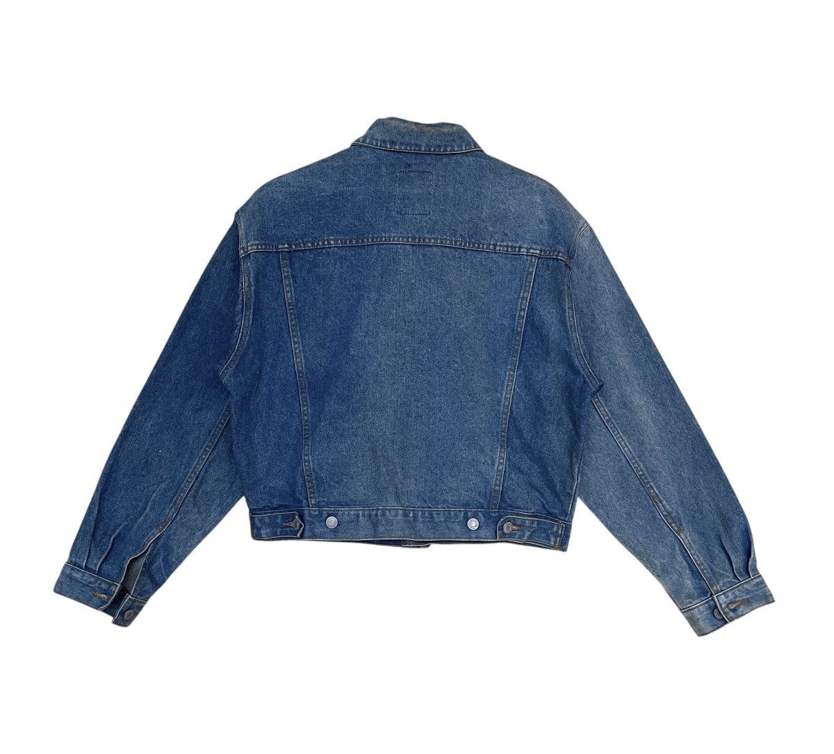 Japanese Brand × Vintage Vintage Japanese Brand Mac Nope Trucker Denim Jacket 1990s Size US M / EU 48-50 / 2 - 2 Thumbnail