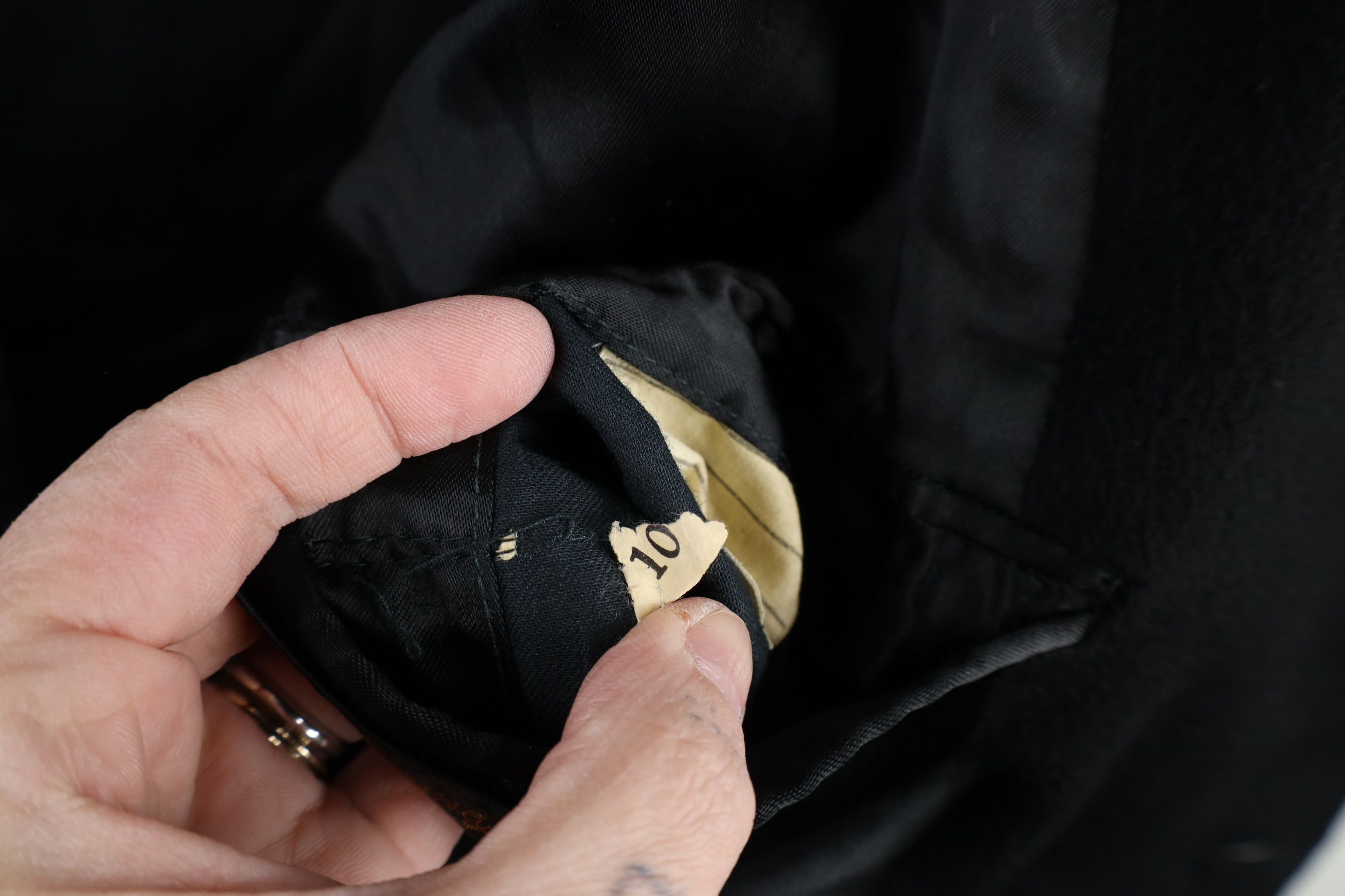 Vintage Vintage 60s 70 Rockabilly Winter Overcoat Jacket Black USA Size US XXL / EU 58 / 5 - 11 Thumbnail