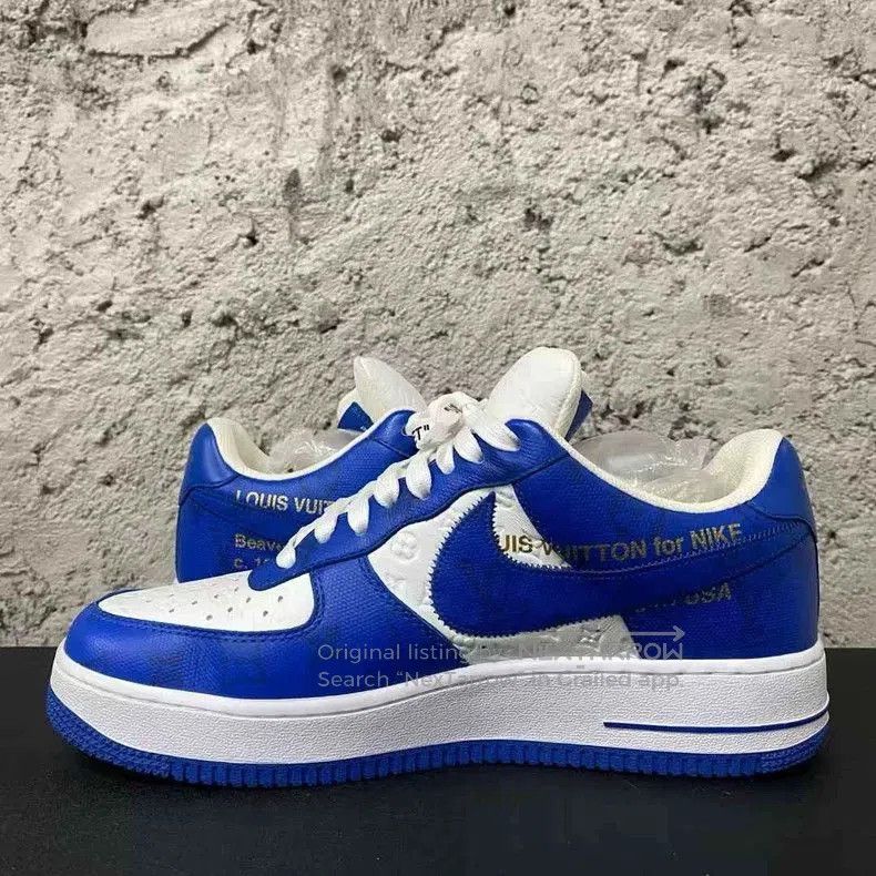 Louis Vuitton louis vuitton x nike air force 1 sneakers. Size US 9 / EU 42 - 5 Thumbnail
