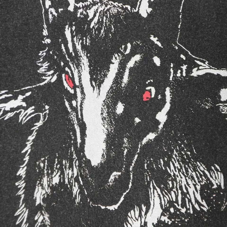 Vintage Bathory 80S Black Metal Goat Graphics Printed Casual T Shirt Size US L / EU 52-54 / 3 - 6 Thumbnail