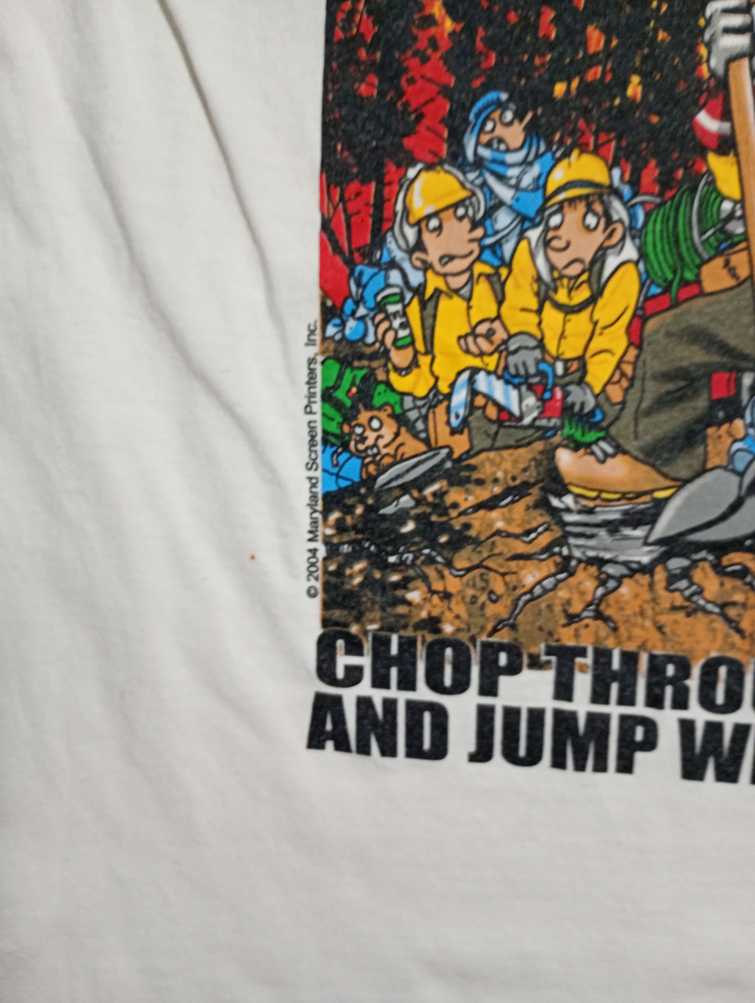 Gildan Big Johnson Smokejumpers Gildan T-Shirt 2004 Size US L / EU 52-54 / 3 - 15 Thumbnail