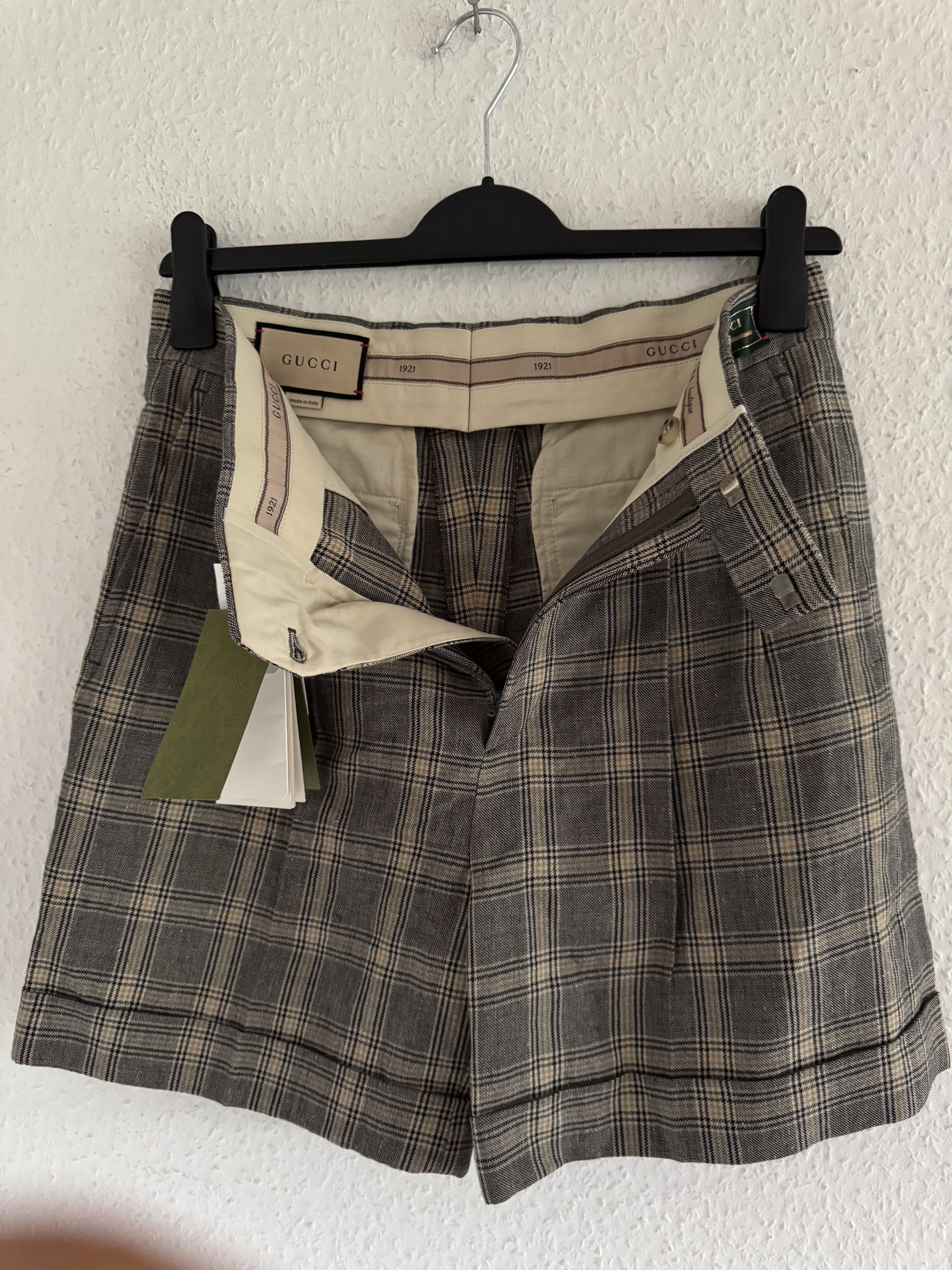 Gucci Prince of Wales Linen Short Size US 30 / EU 46 - 9 Thumbnail