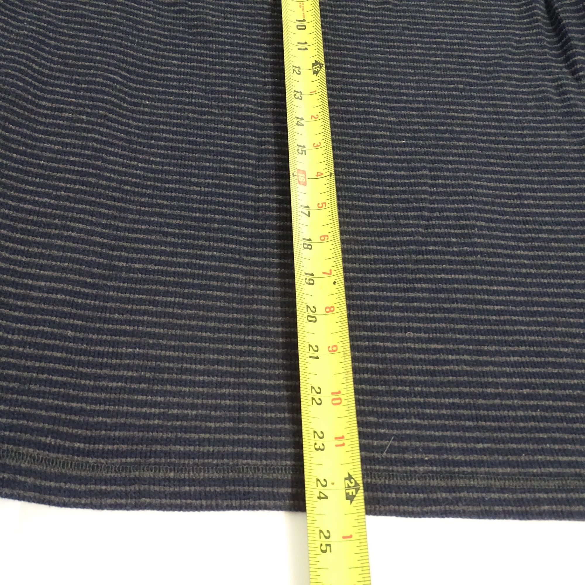 Nautica Nautica Sleepwear Men Ribbed Striped Blue Gray Shirt Size XL Size US XL / EU 56 / 4 - 12 Thumbnail