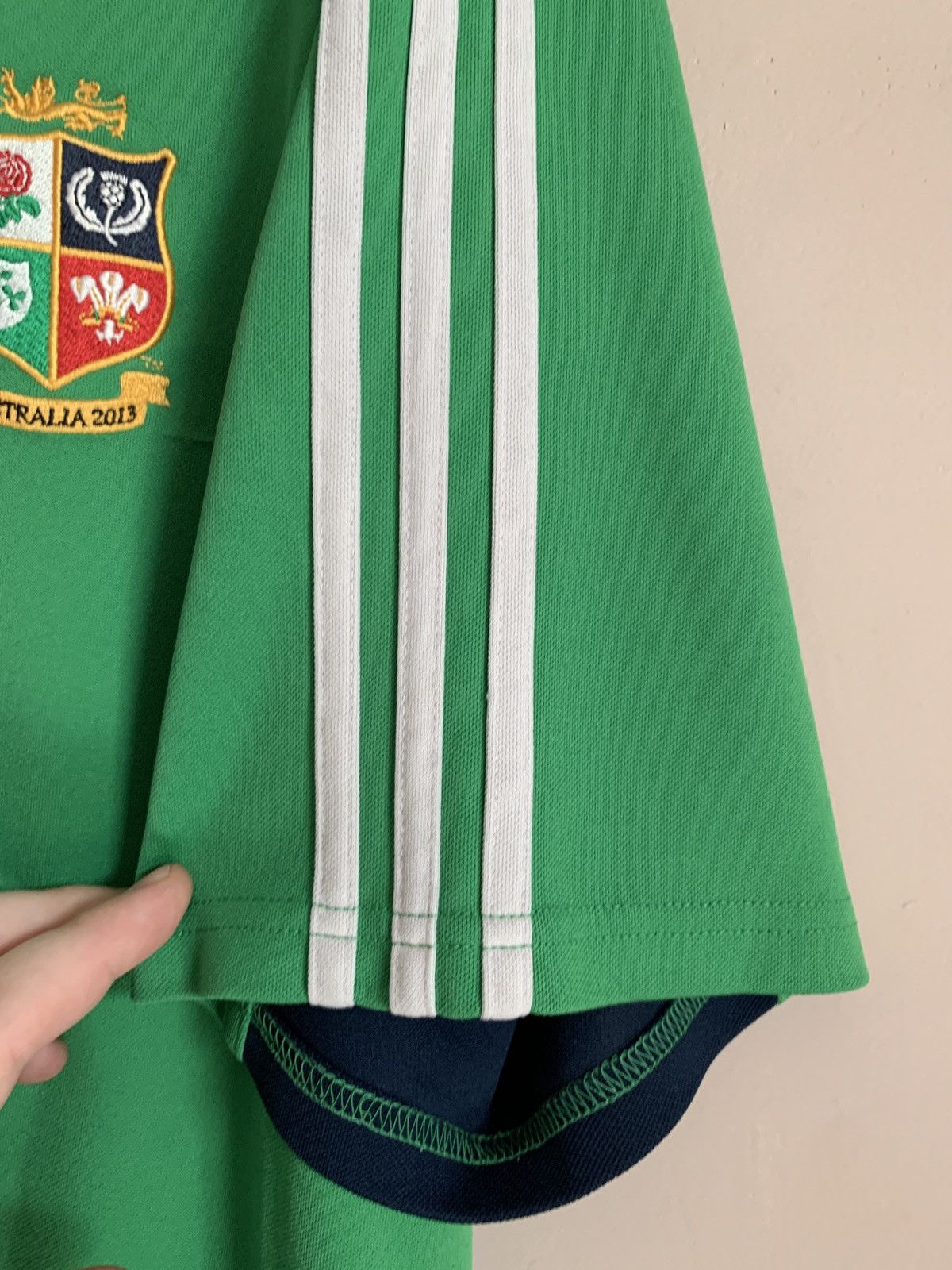 Adidas British and Irish Lions 2013 Rugby Union Shirt Adidas Jersey Size US XXL / EU 58 / 5 - 11 Thumbnail