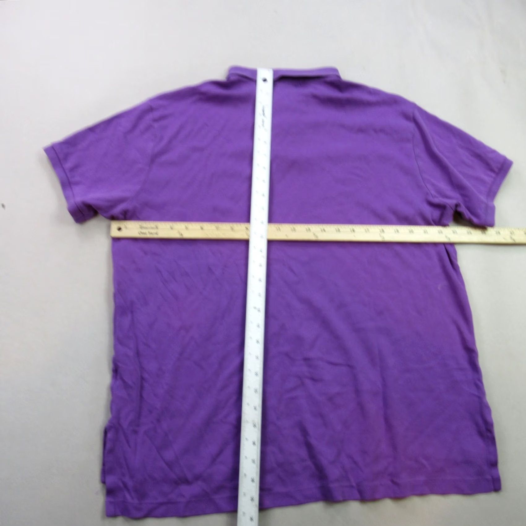 Polo Ralph Lauren Polo Ralph Lauren Shirt XL Mens Short Sleeve Custom Fit Golf Purple Size US XL / EU 56 / 4 - 5 Thumbnail
