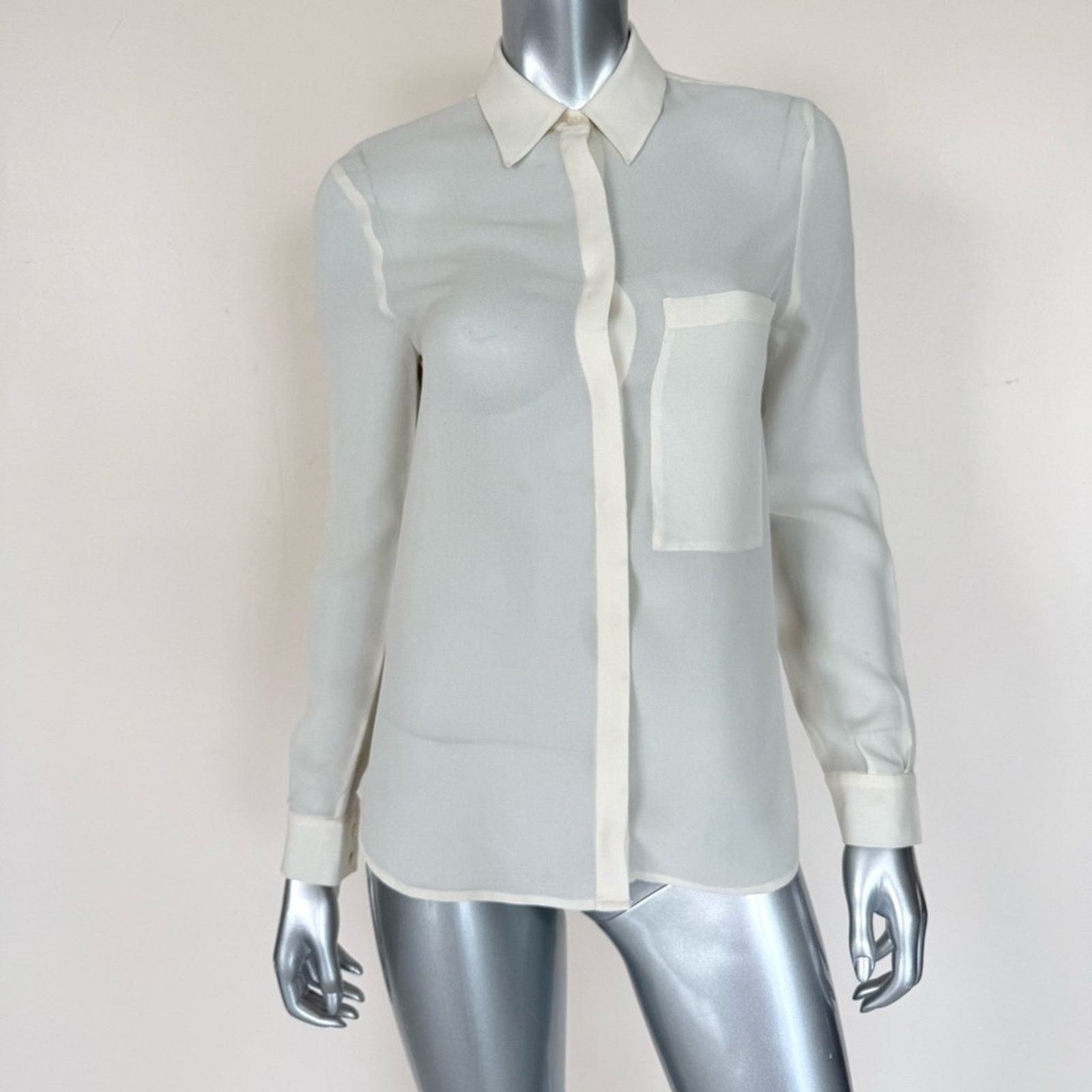 Haute Hippie Haute Hippie women silk blouse size S Size S / US 4 / IT 40 - 1 Thumbnail