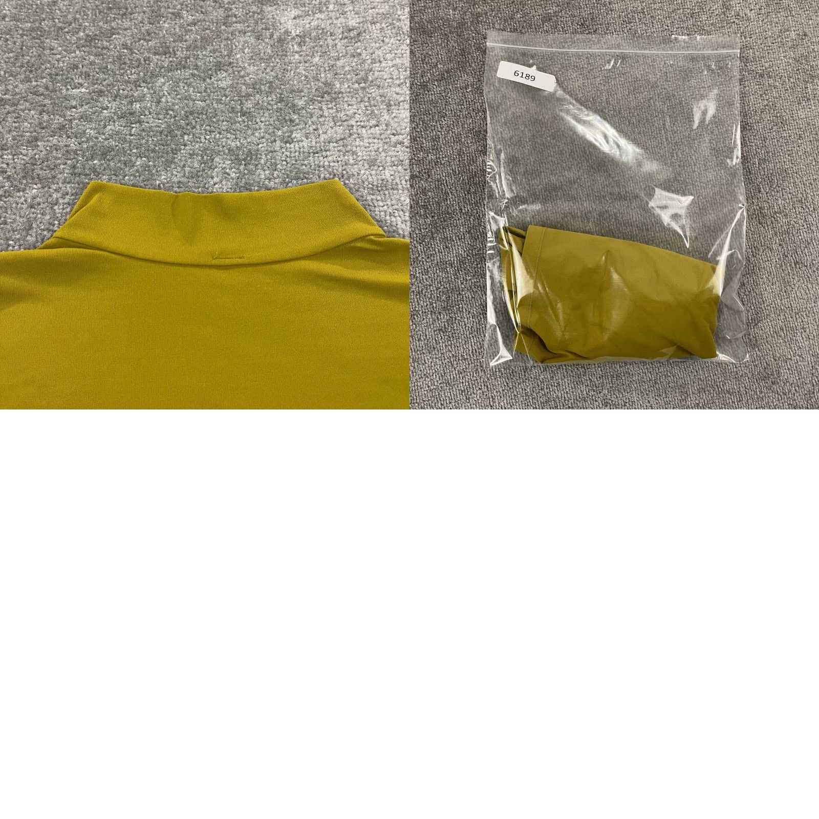 Lululemon LULULEMON Shirt Womens All Aligned Yellow Mock Neck L/S Size 4/6 Regular Size S / US 4 / IT 40 - 8 Thumbnail