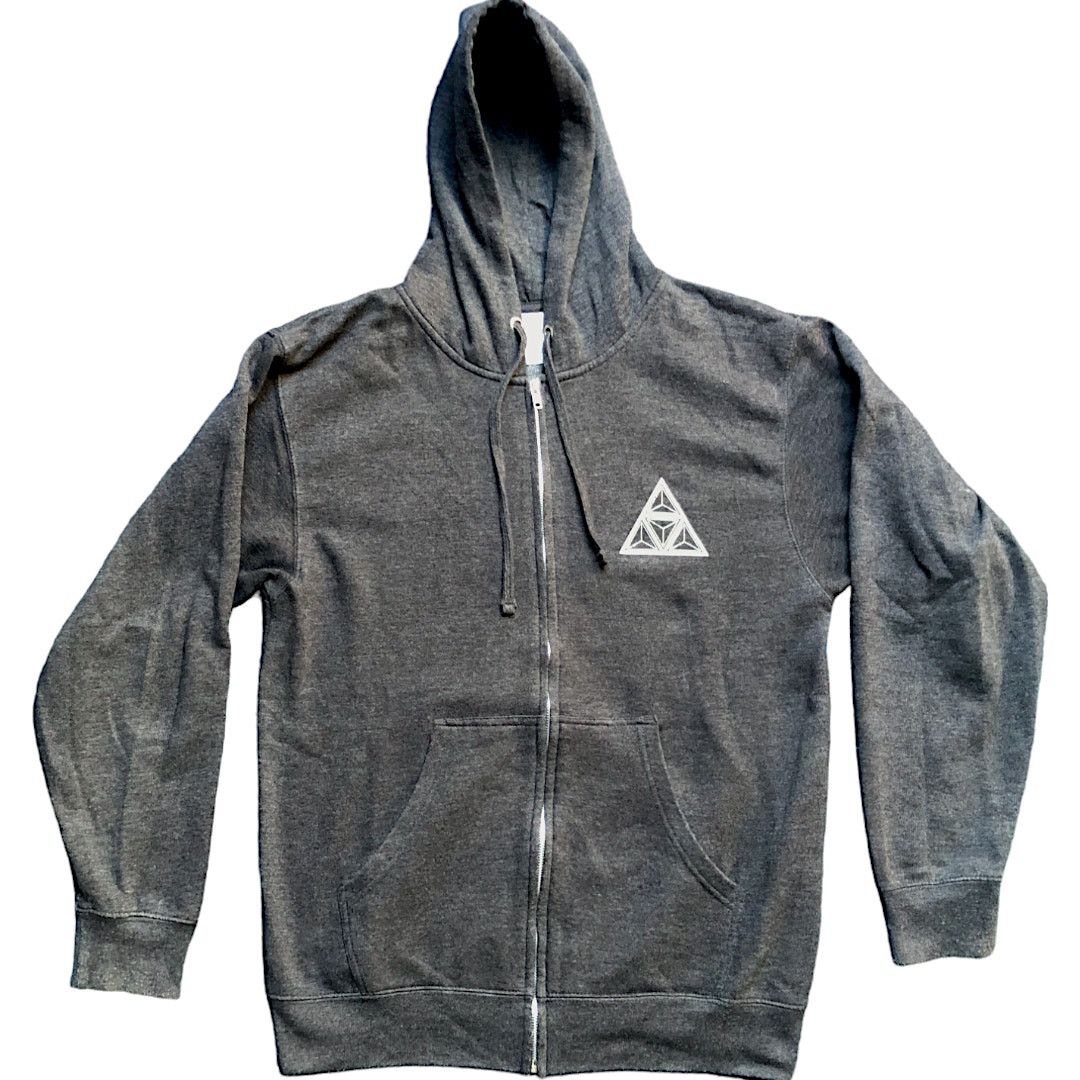 Other Very Comfortable Men's Medium Full Zip Gray Hoodie Jacket Size US L / EU 52-54 / 3 - 1 Thumbnail