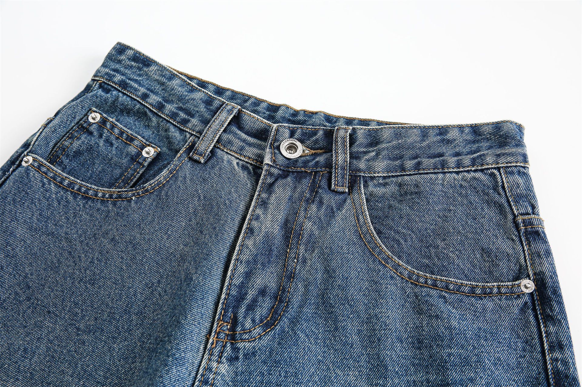 Japanese Brand × Vintage American vintage washed distressed blue jeans Size US 32 / EU 48 - 3 Thumbnail