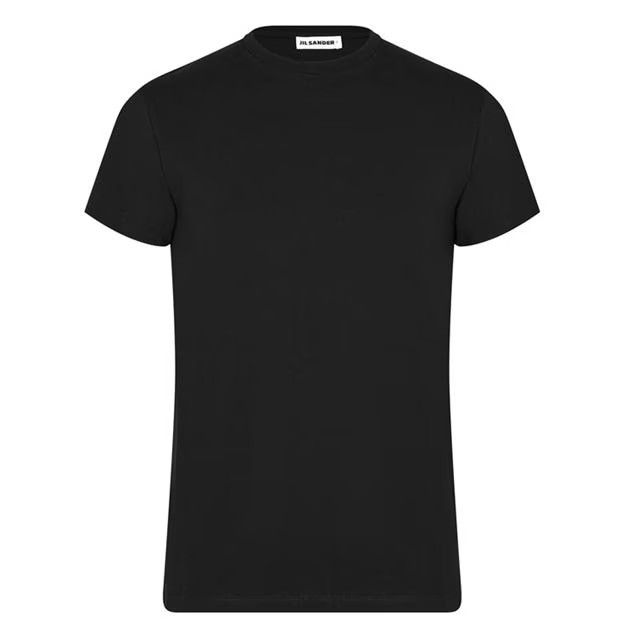 image of Jil Sander O1G2R1Mq0424 T- Shirts In Black, Men's (Size Small)