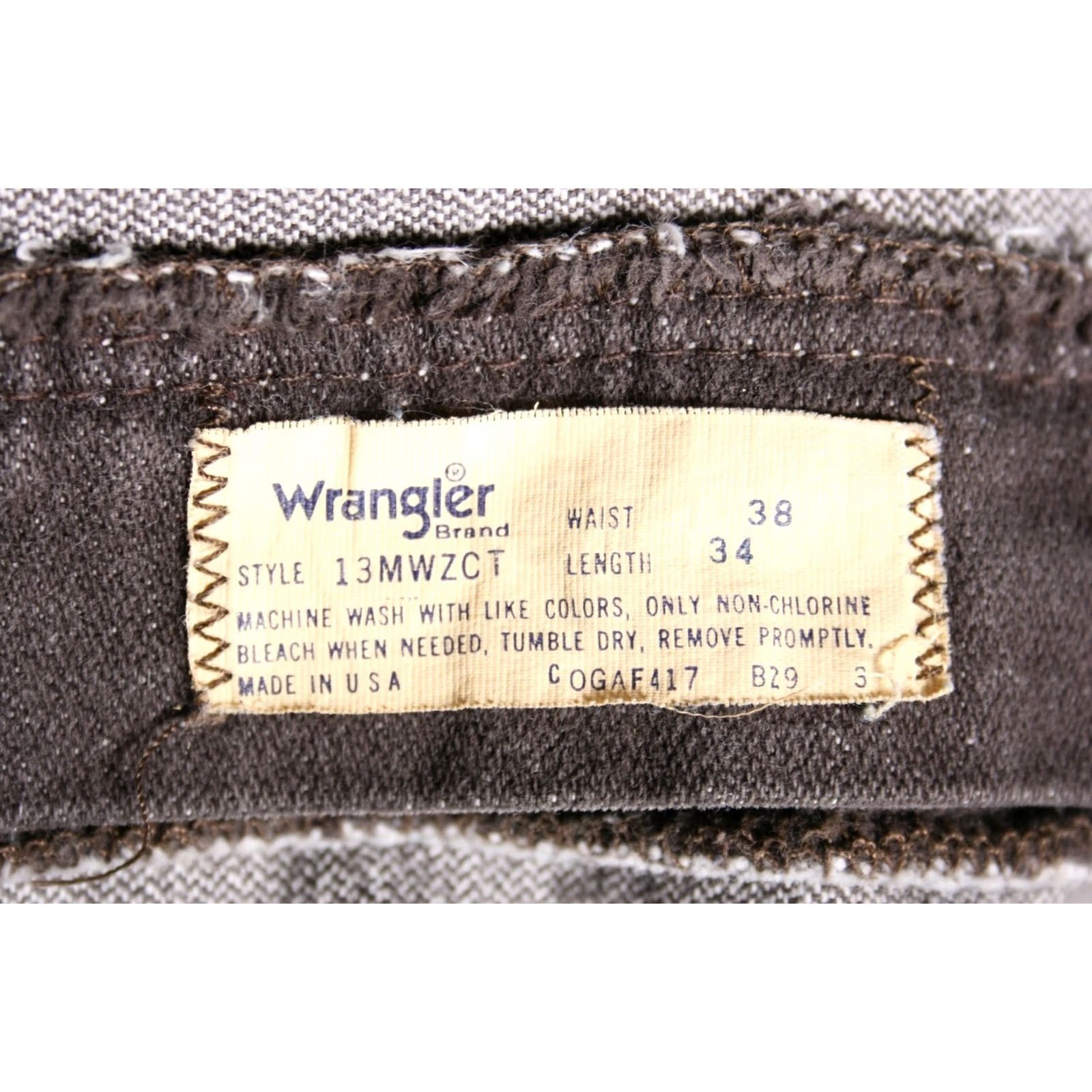 Wrangler VINTAGE Wrangler Jeans Shirt? Category not specified Size US 35 - 8 Thumbnail