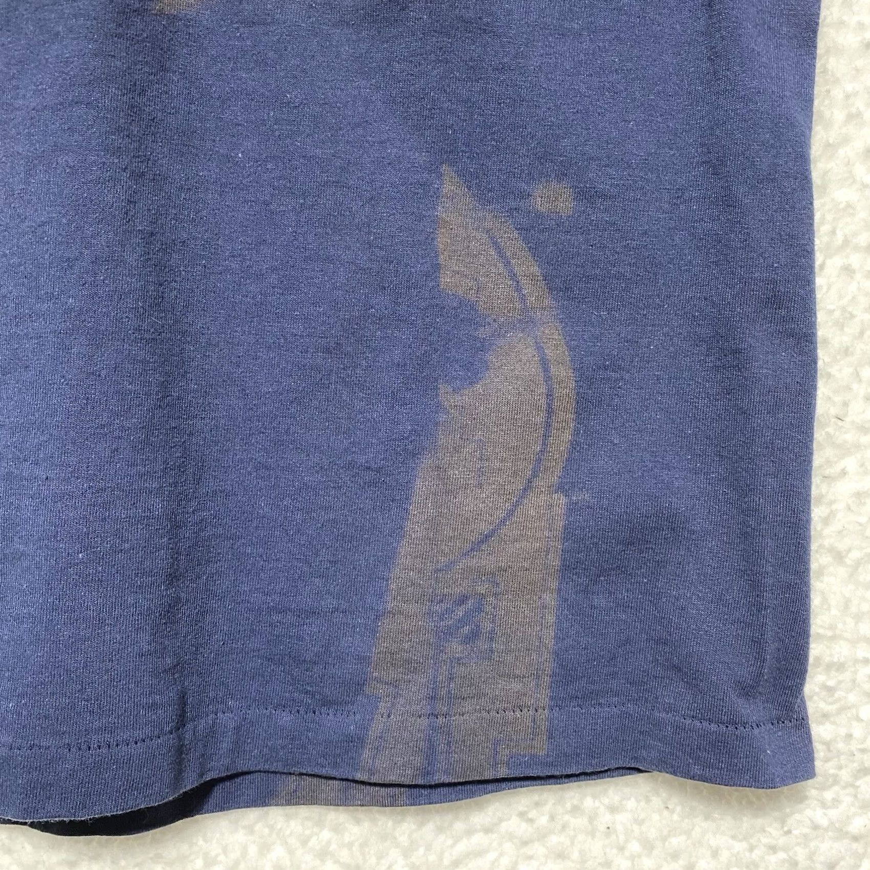 Vintage VINTAGE Premier Specific Michigan Shirt Mens XL Blue Collegiate 70s 80s Wolverines U of M T-Shirt Size US XL / EU 56 / 4 - 5 Thumbnail