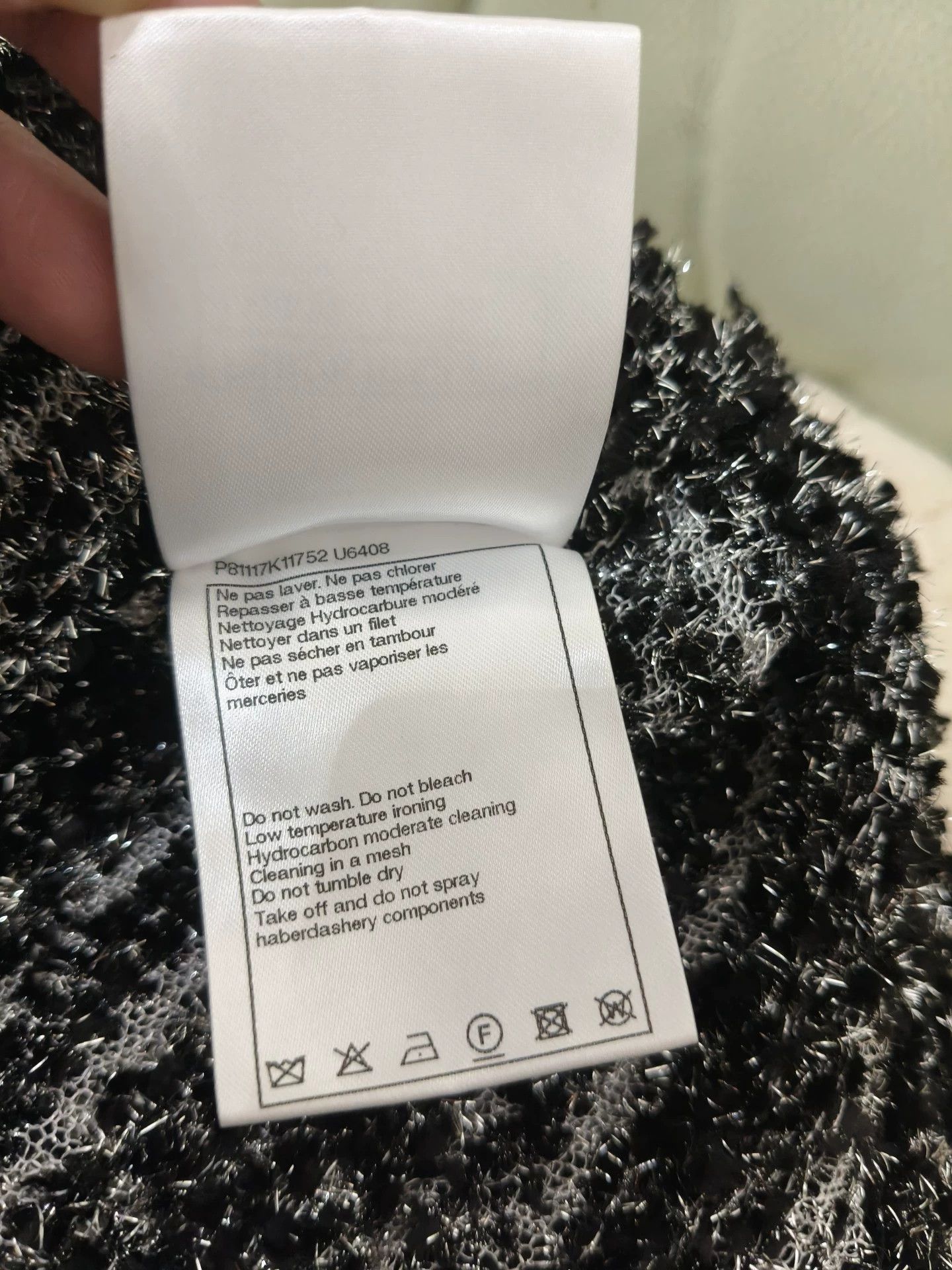 Chanel Chanel 26C Black Silver Cami Size XS / US 0-2 / IT 36-38 - 5 Thumbnail