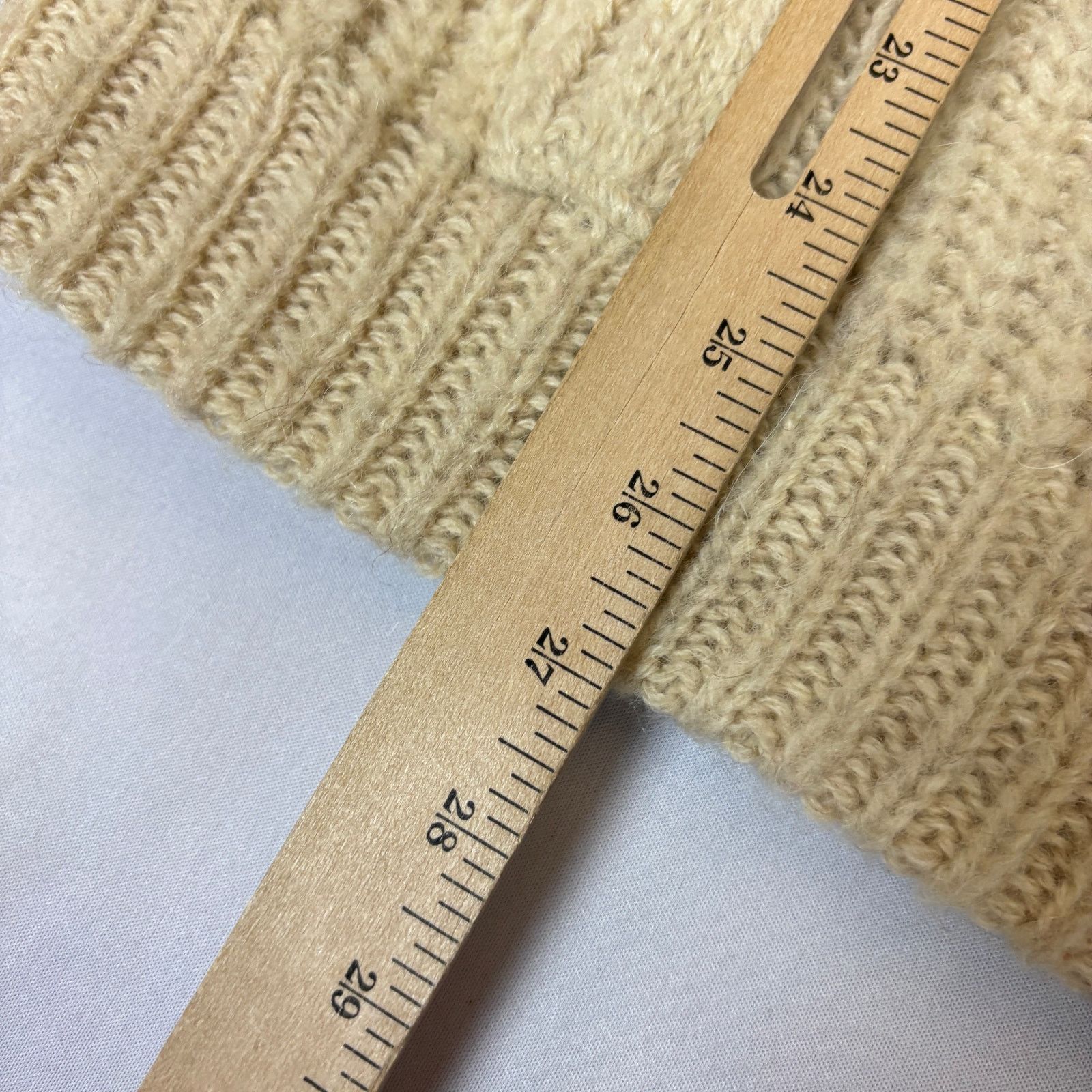 Jantzen Vintage 50s Jantzen Mohair Wool Blend Cableknit Shawl Collar Size US L / EU 52-54 / 3 - 7 Thumbnail