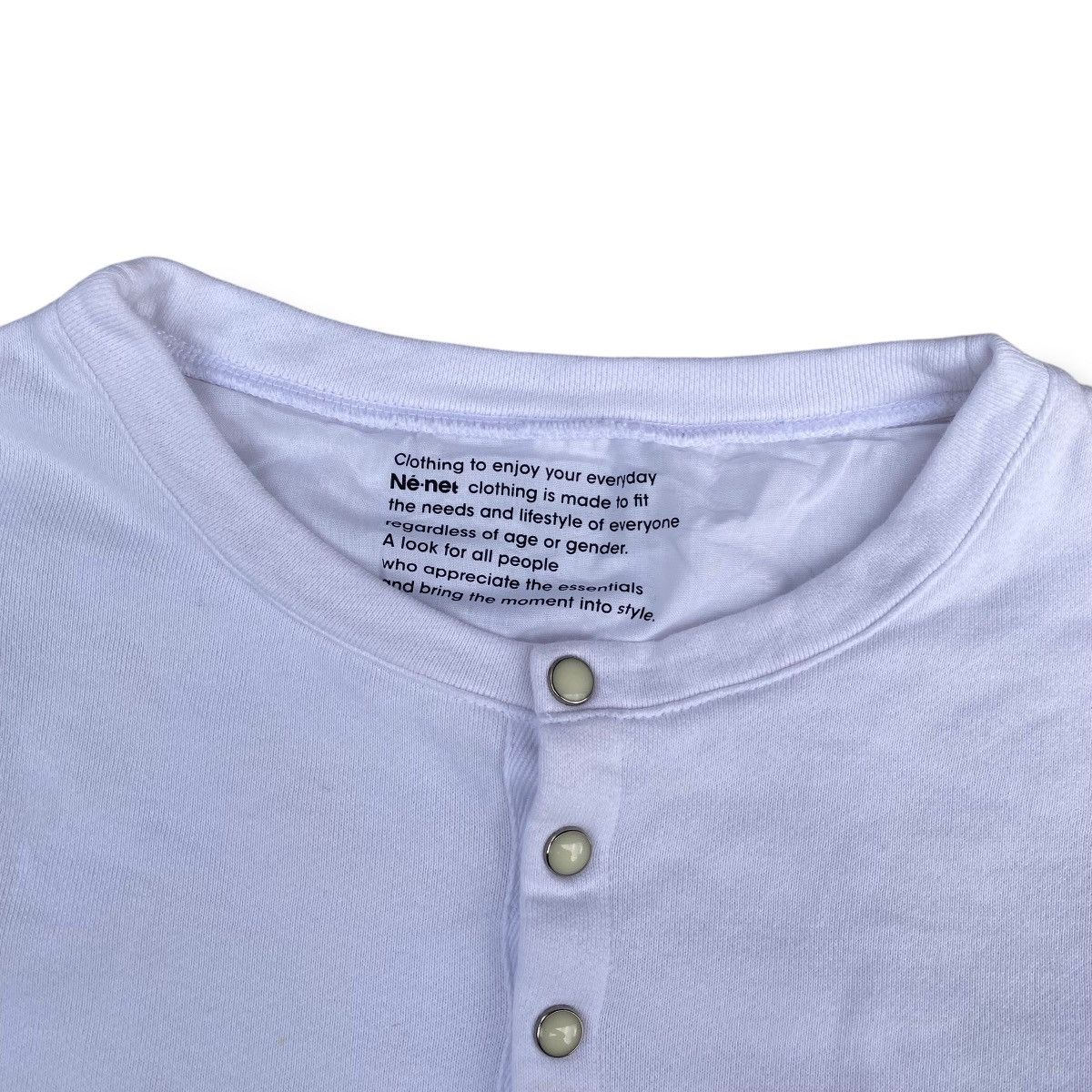 Issey Miyake × Ne-Net Vintage Ne-Net by Issey Miyake Snap Button Sweater. #E7 Size S / US 4 / IT 40 - 2 Thumbnail
