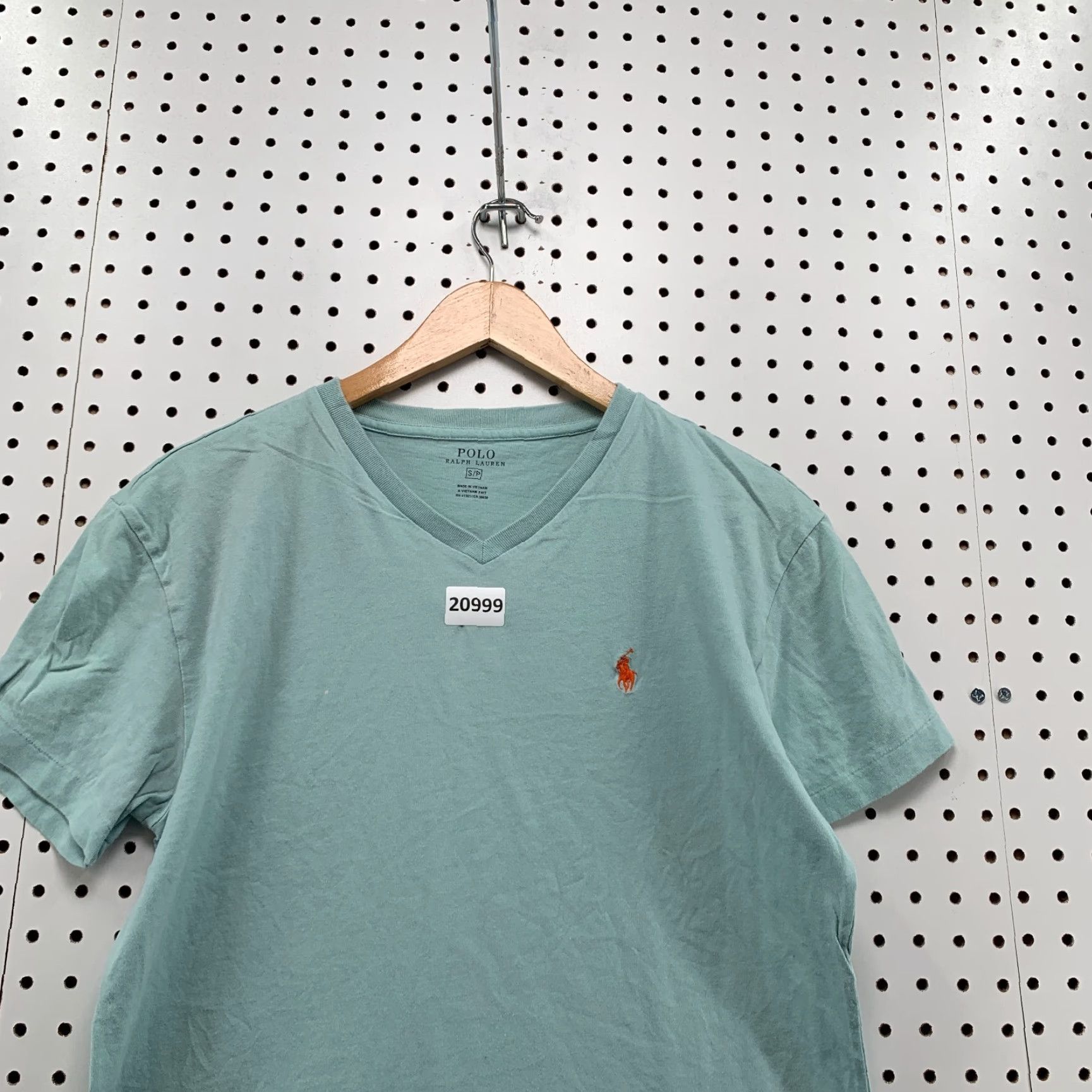 Polo Ralph Lauren VINTAGE Polo Ralph Lauren Shirt V-Neck Short Sleeve Green Small Preppy Mens Size US S / EU 44-46 / 1 - 2 Thumbnail