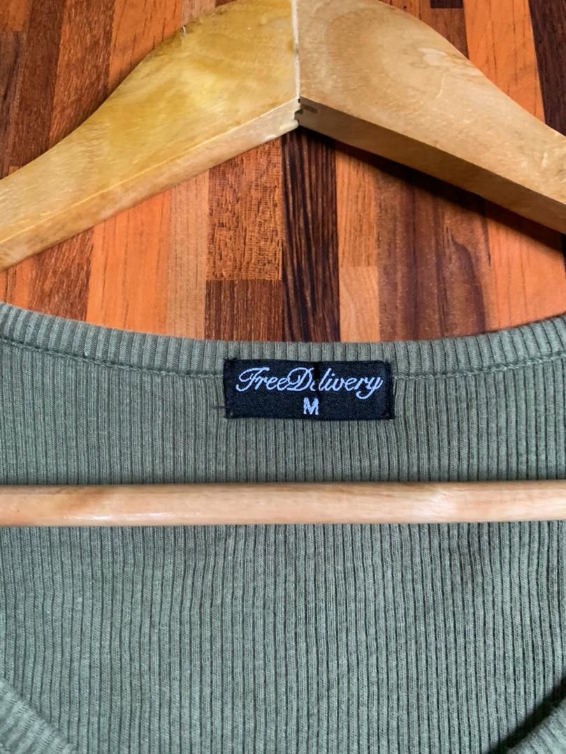 If Six Was Nine E21-06 Free Delivery histeric glamour inspired army green Size US M / EU 48-50 / 2 - 5 Thumbnail
