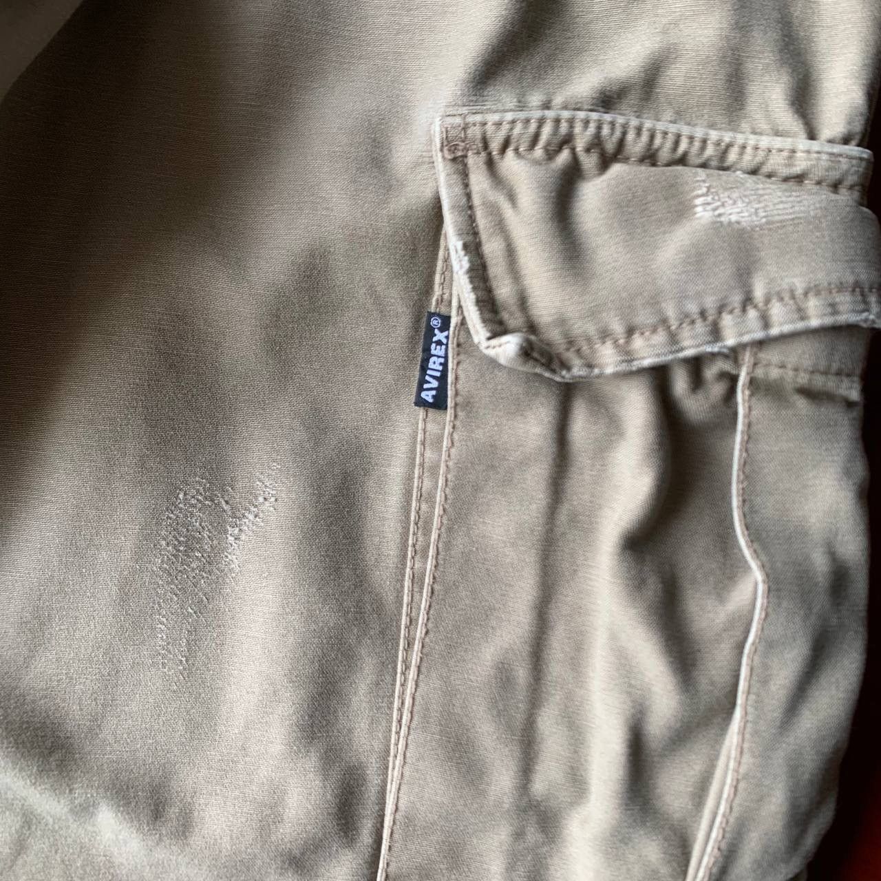 Avirex Distressed Avirex Army Cargo Khakis Pants Size US 31 - 7 Thumbnail