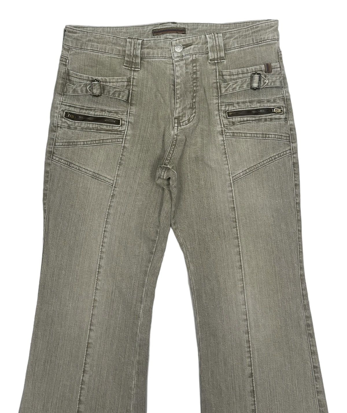 Japanese Brand Vintage Japanese Brand Flash Denim Flare Jeans Size US 31 - 7 Thumbnail