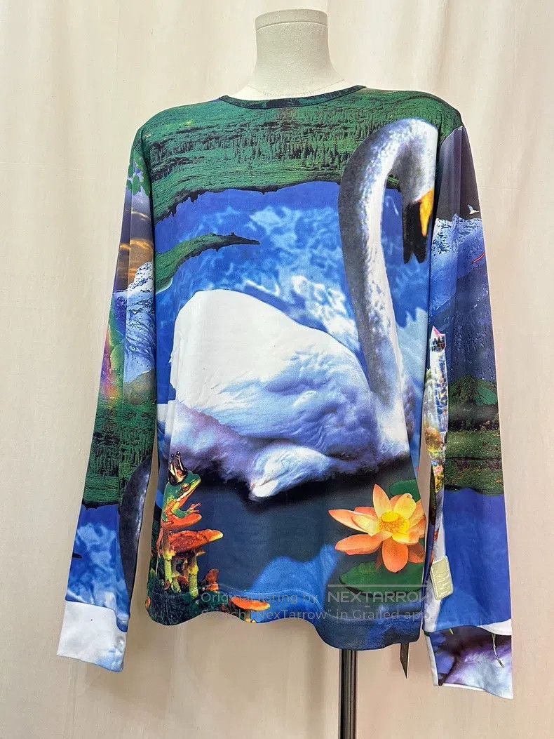 Walter Van Beirendonck Walter Van Beirendonck Swan Long Sleeve Size US M / EU 48-50 / 2 - 3 Thumbnail