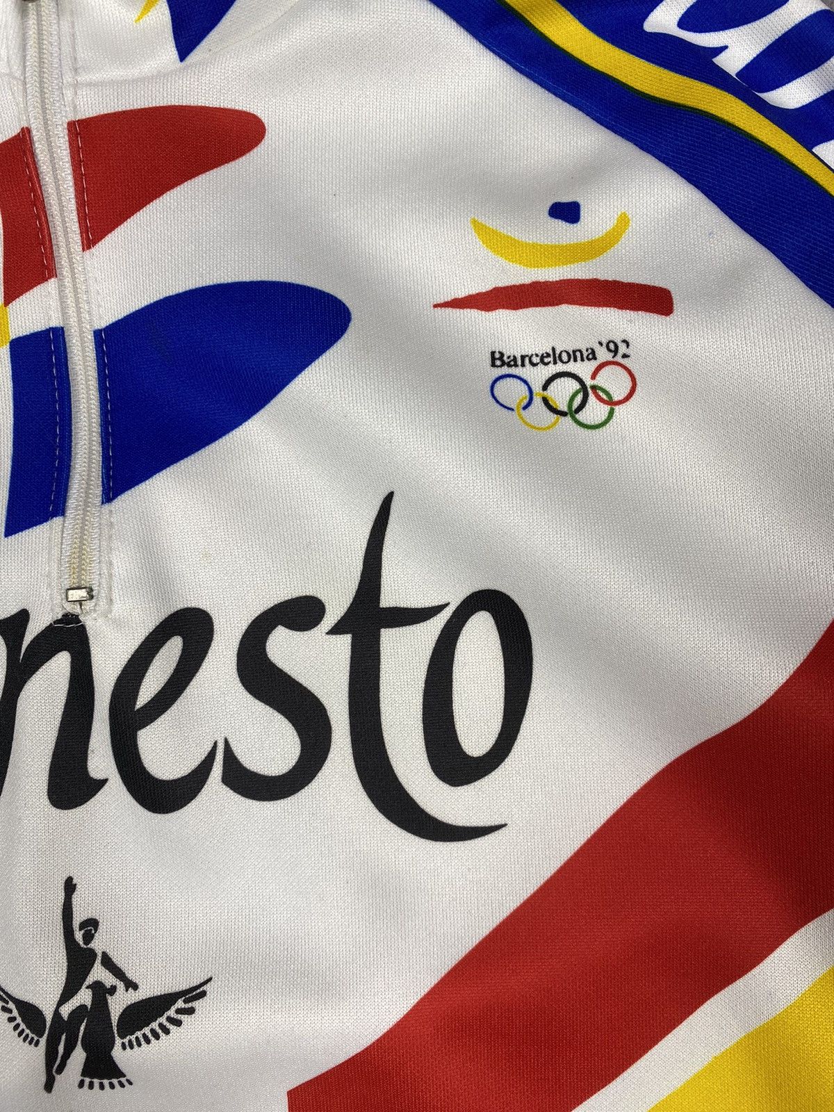 Vintage Banesto olympic barcelona 1992 cycling shirt Jersey expo92 Size US M / EU 48-50 / 2 - 7 Thumbnail
