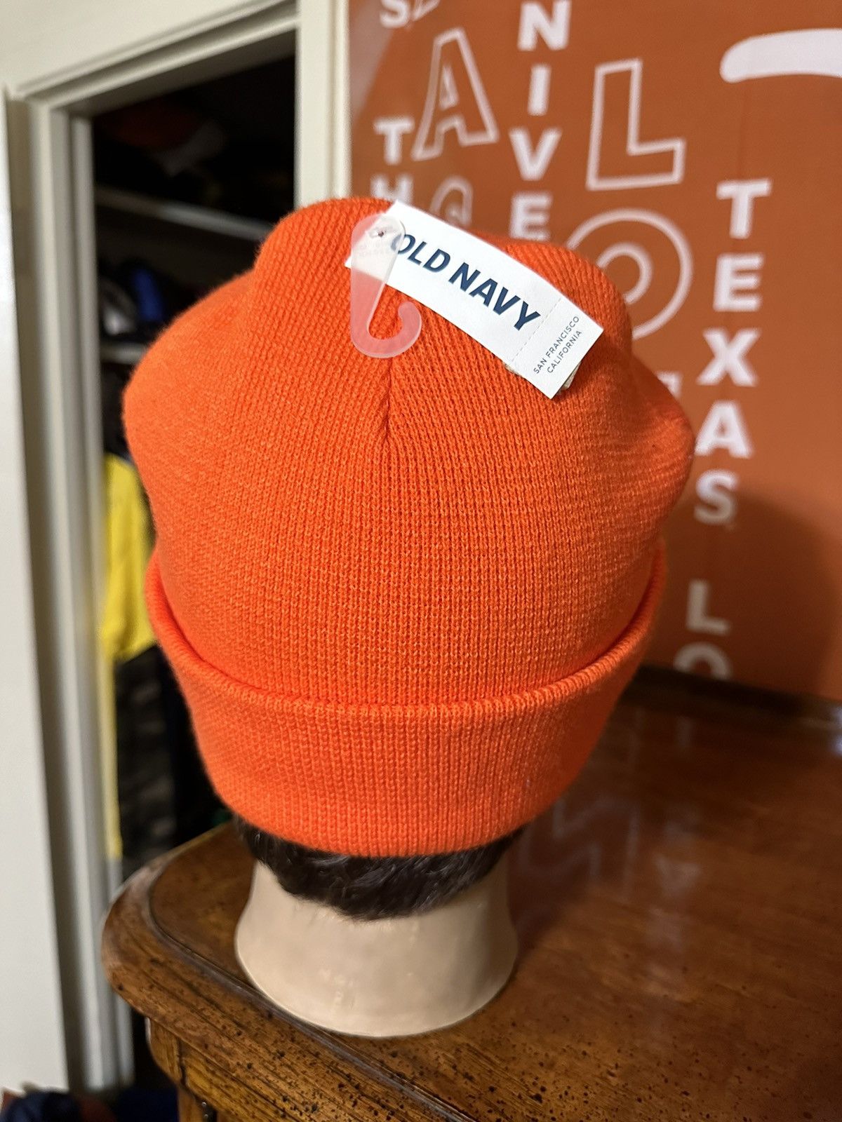 Old Navy × Vintage Vintage USPS Old Navy “bright orange” hat 00s Size ONE SIZE - 4 Thumbnail