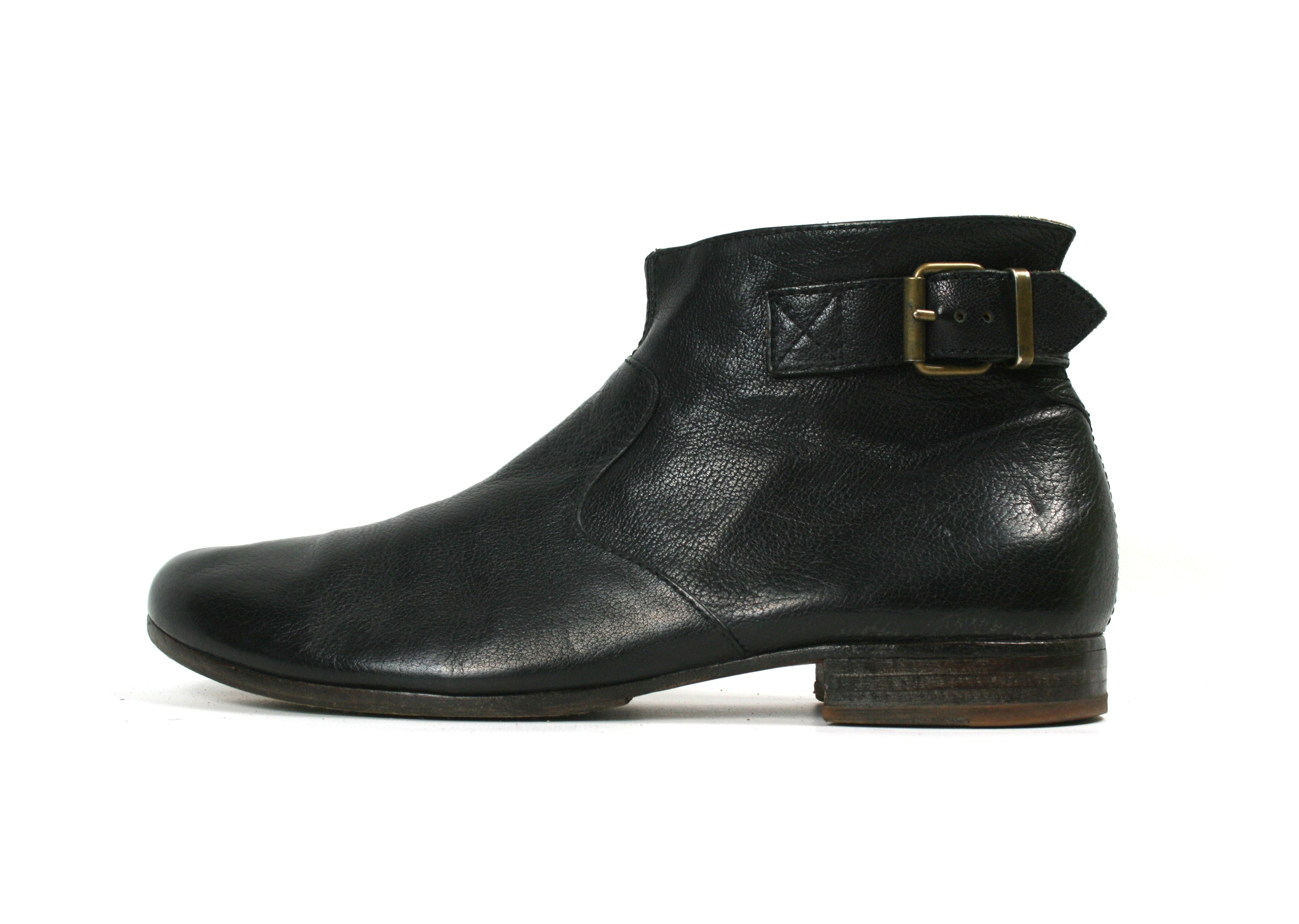 MoMA Avant Garde Biker Leather Boots Size US 9 / EU 42 - 1 Thumbnail