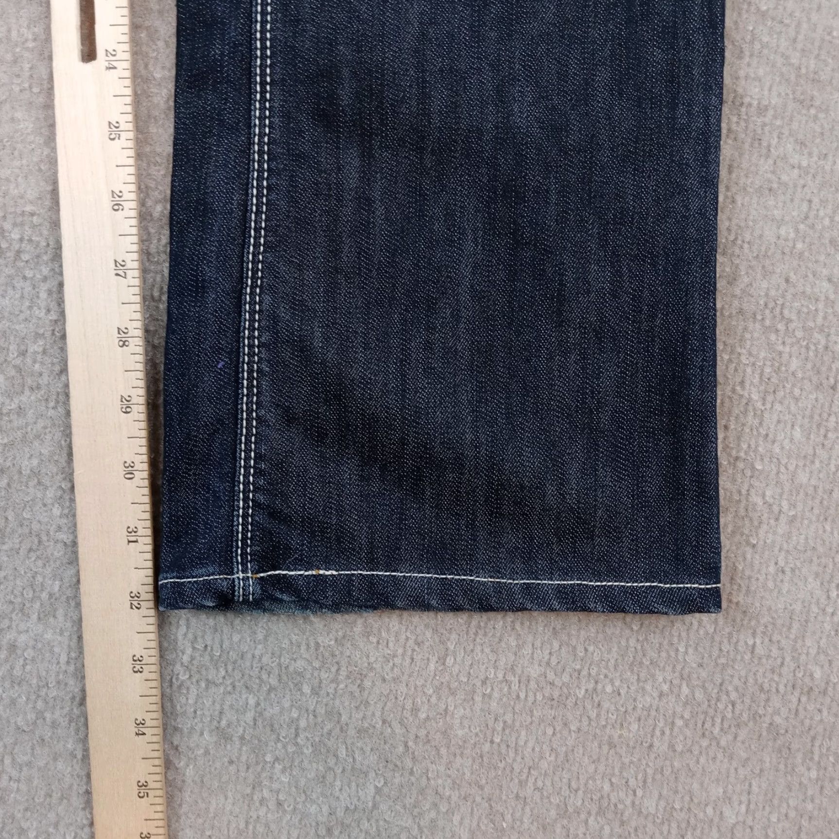 Vintage James Jeans Women's Blue Bootcut Mid Rise Stretch Jeans Size 26 Size 26" / US 2 / IT 38 - 3 Thumbnail