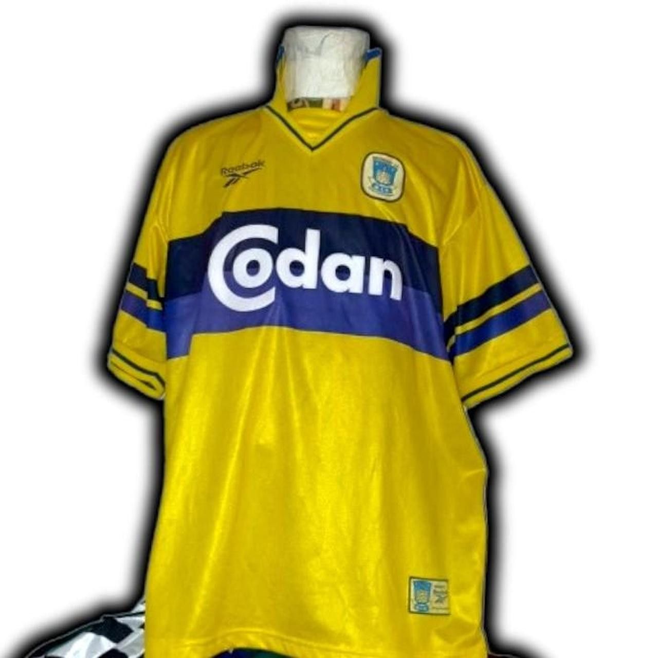Reebok IF Brondby 1998 1999 2000 Hom trikot Maglia maillot Camiseta Size US XL / EU 56 / 4 - 3 Thumbnail