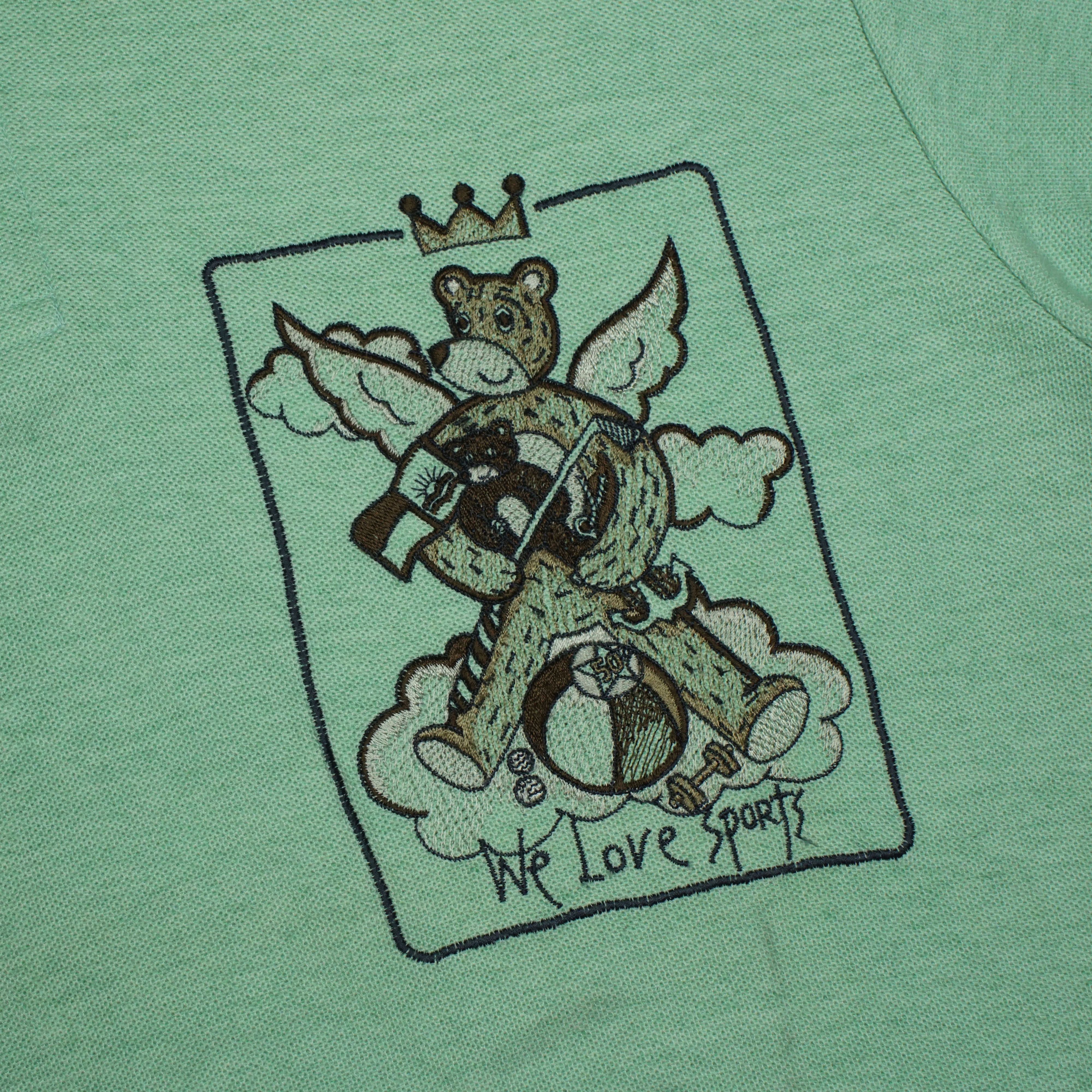 Jean Charles De Castelbajac *NoTariff Jean Charles De Castelbajac Embroidered Polo Size US M / EU 48-50 / 2 - 5 Thumbnail