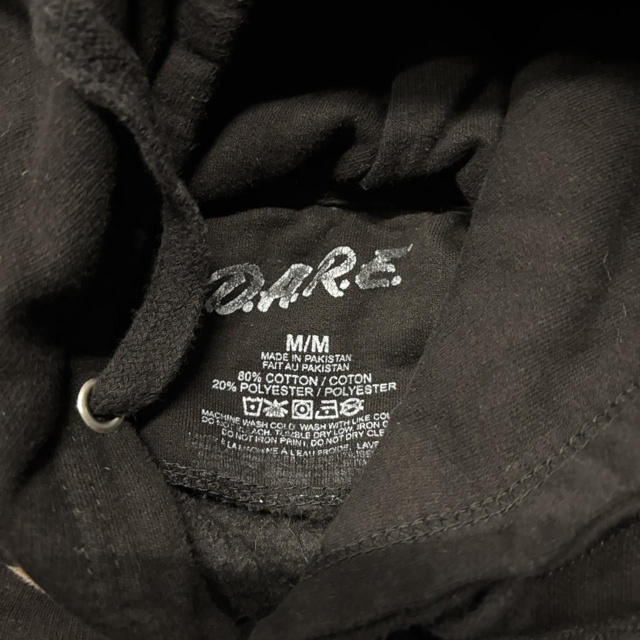 Japanese Brand × Vintage Crazy Vintage Y2K/2000s D.A.R.E. Keeping Kids Off Drugs Awareness Streetwear Hoodie! Size US S / EU 44-46 / 1 - 4 Thumbnail