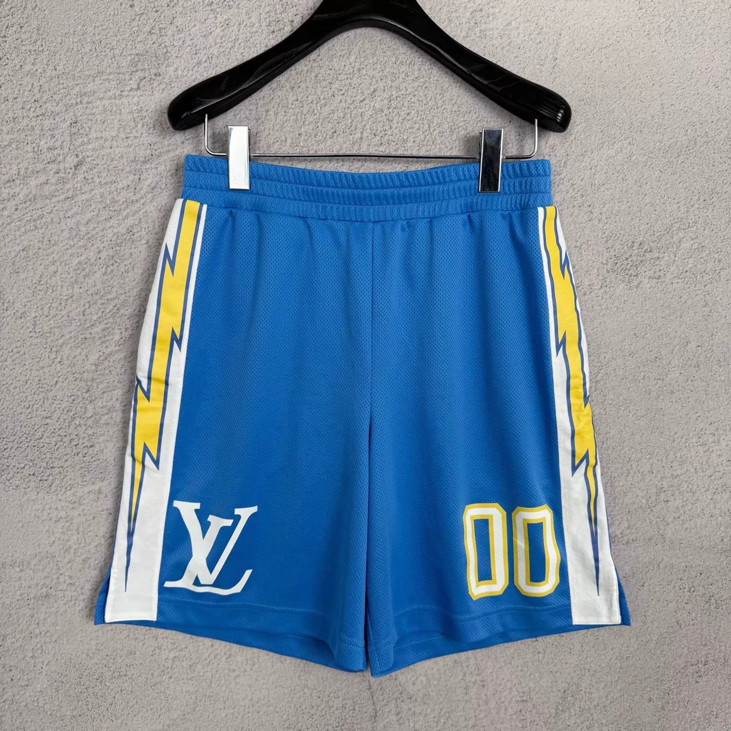 Louis Vuitton LV Lightning Print Mesh Shorts Size M New Size US 32 / EU 48 - 1 Thumbnail