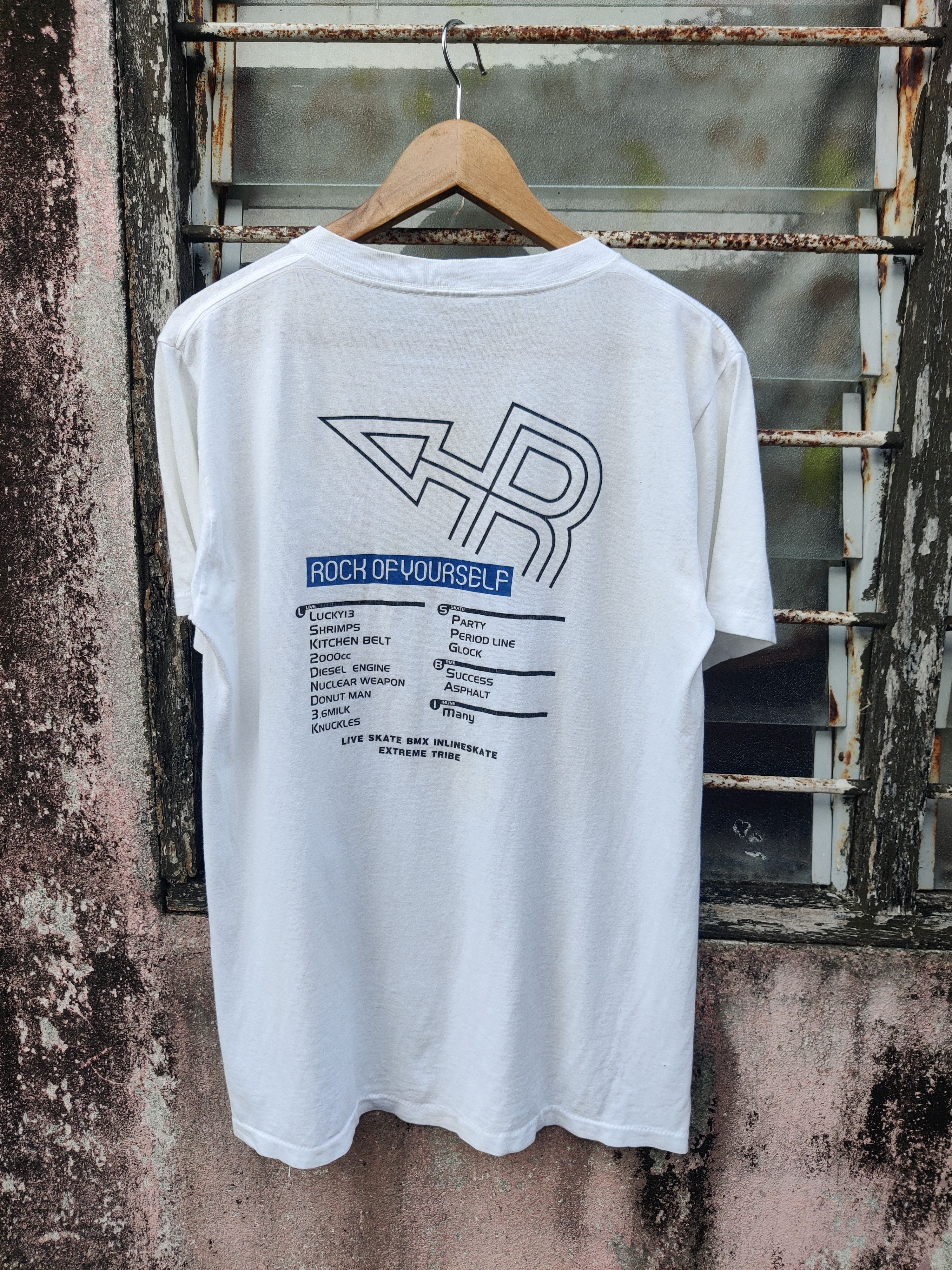 Vintage 99 Rock Of Yourself Skate BMX Extreme Tribe Shirt