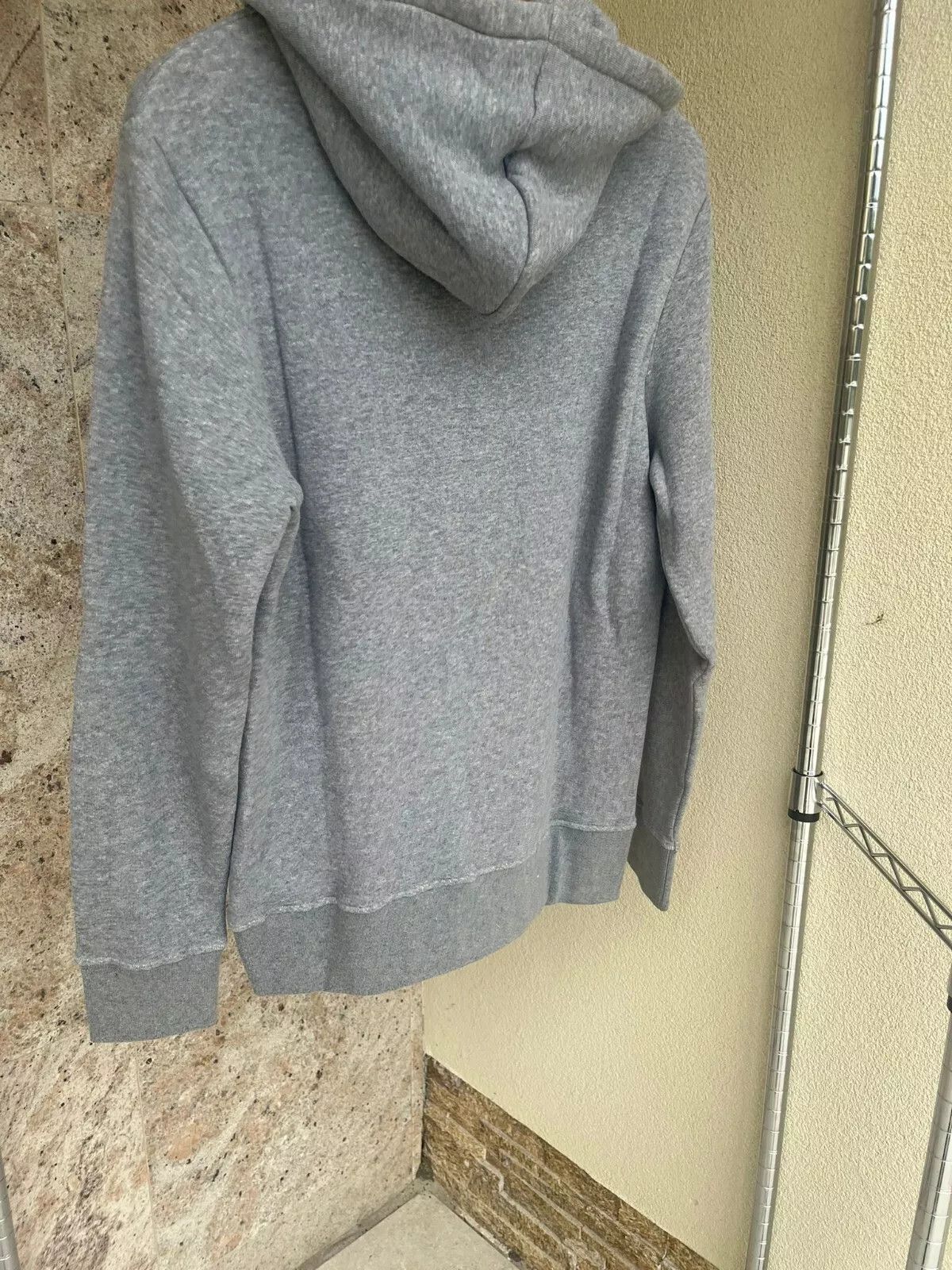 Alexander McQueen o1rshd1 Soft Cotton Logo Embroidered Crewneck Hoodie in Grey Size US M / EU 48-50 / 2 - 13 Thumbnail
