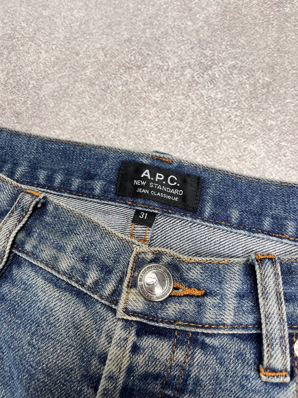 A.P.C. Vintage A.P.C New Standard Jean Clasique Baggy Jeans 31 Size US 31 - 6 Thumbnail