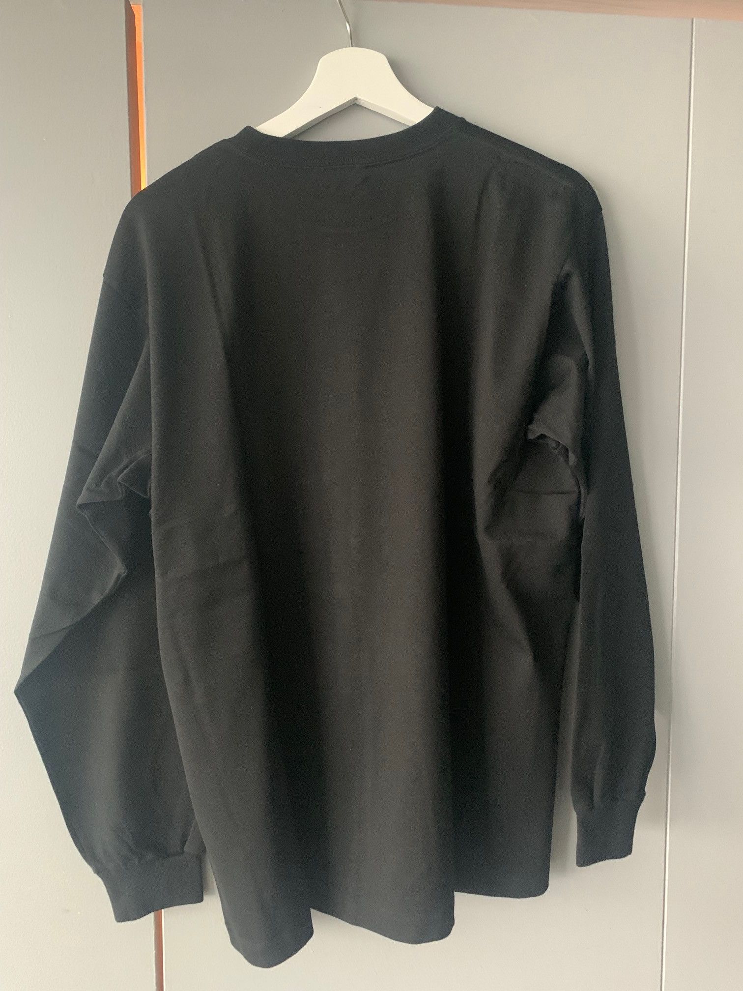 Auralee Auralee Black Luster Plaiting Long Sleeve T-Shirt Size US M / EU 48-50 / 2 - 7 Thumbnail