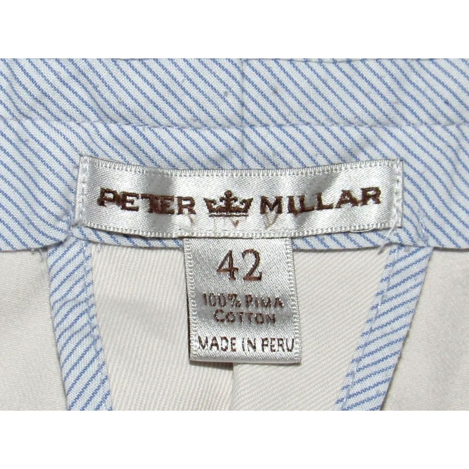 Peter Millar PETER MILLAR Chino Shorts 9" Cotton Stone Size 42 Mens Size US 42 / EU 58 - 4 Thumbnail