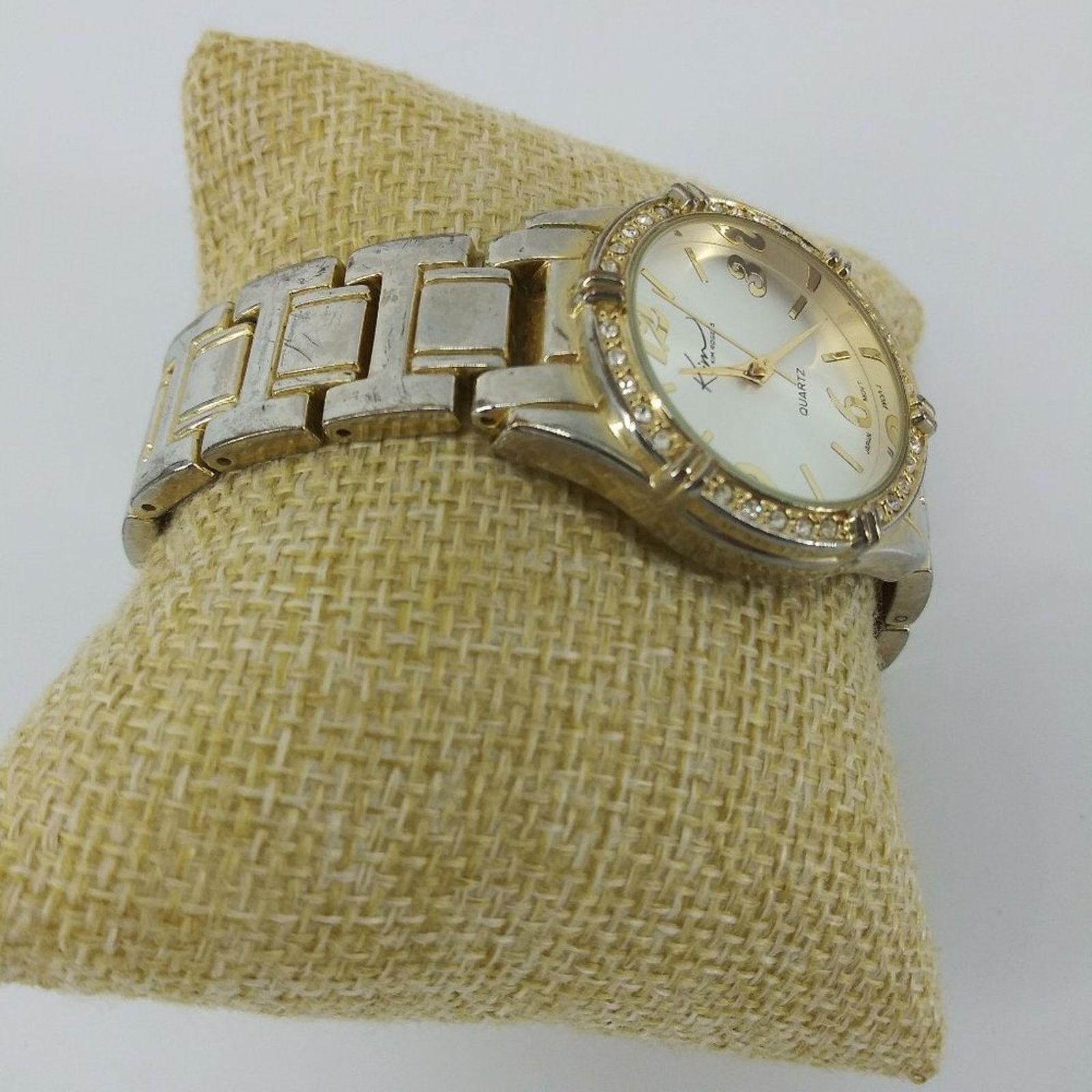Vintage Kim Rogers Wristwatch WatchQuartz Japan Mov't Gold Tone Size ONE SIZE - 4 Thumbnail