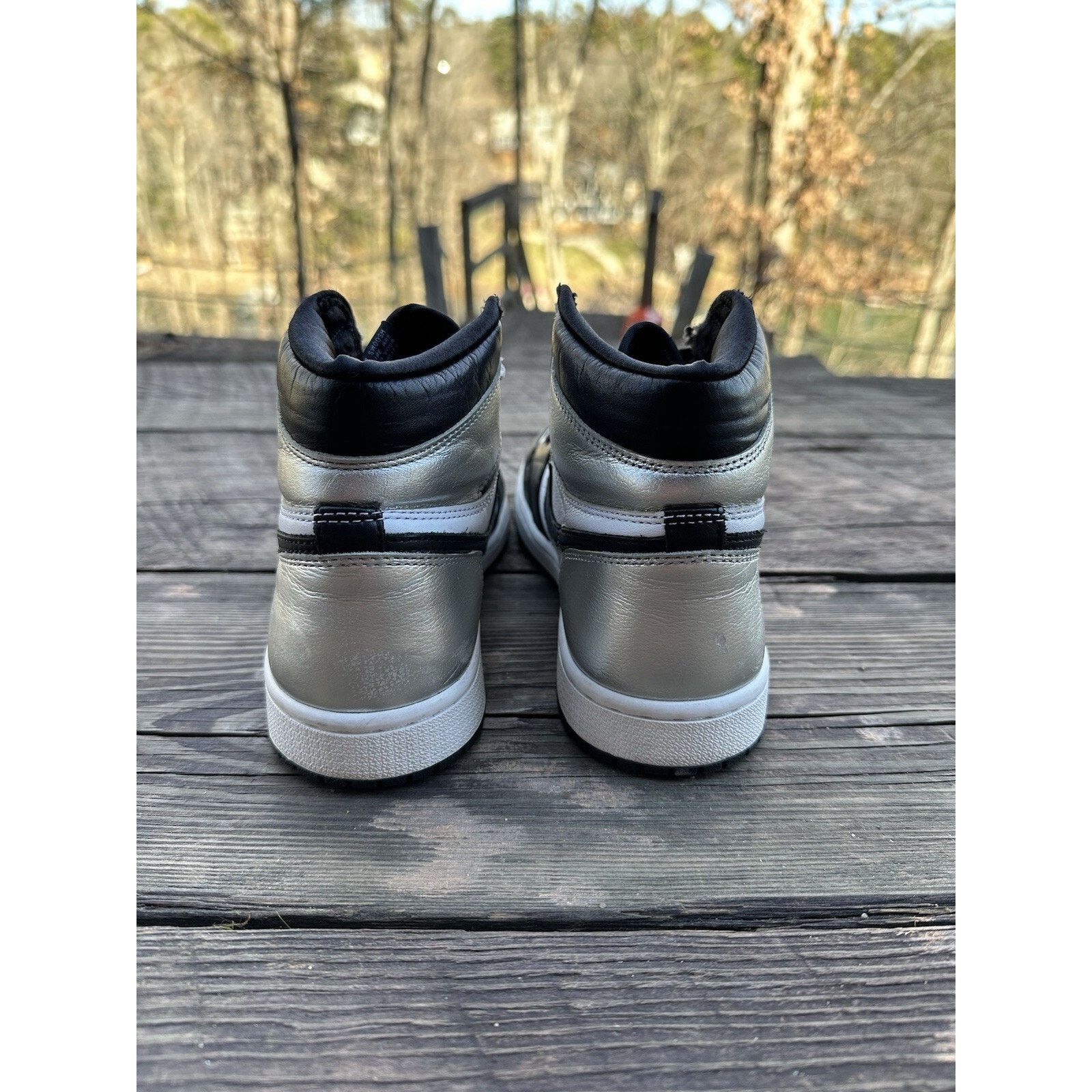Jordan Brand Jordan 1 High OG Metallic Silver W - Size 8w/6.5m Size US 8 / IT 38 - 5 Thumbnail