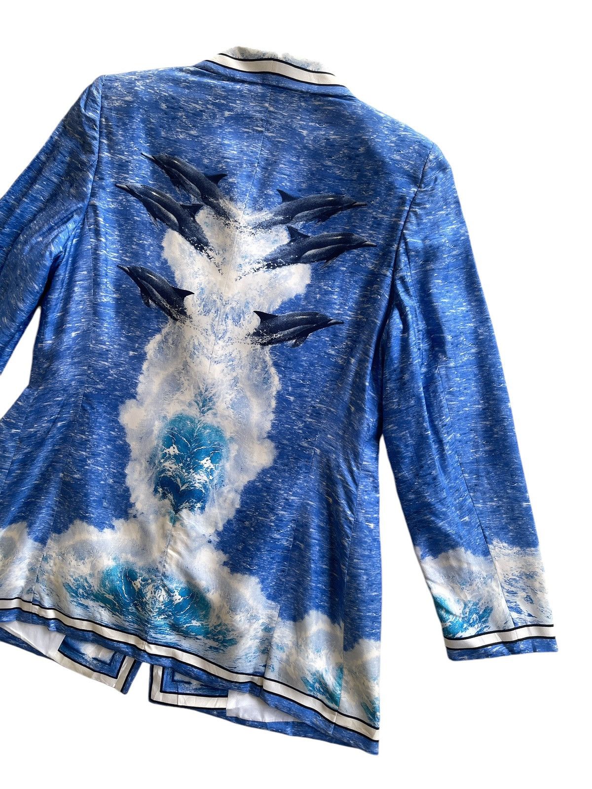 Escada Luxury Escada Silk Dolphin Printed Size M / US 6-8 / IT 42-44 - 8 Thumbnail