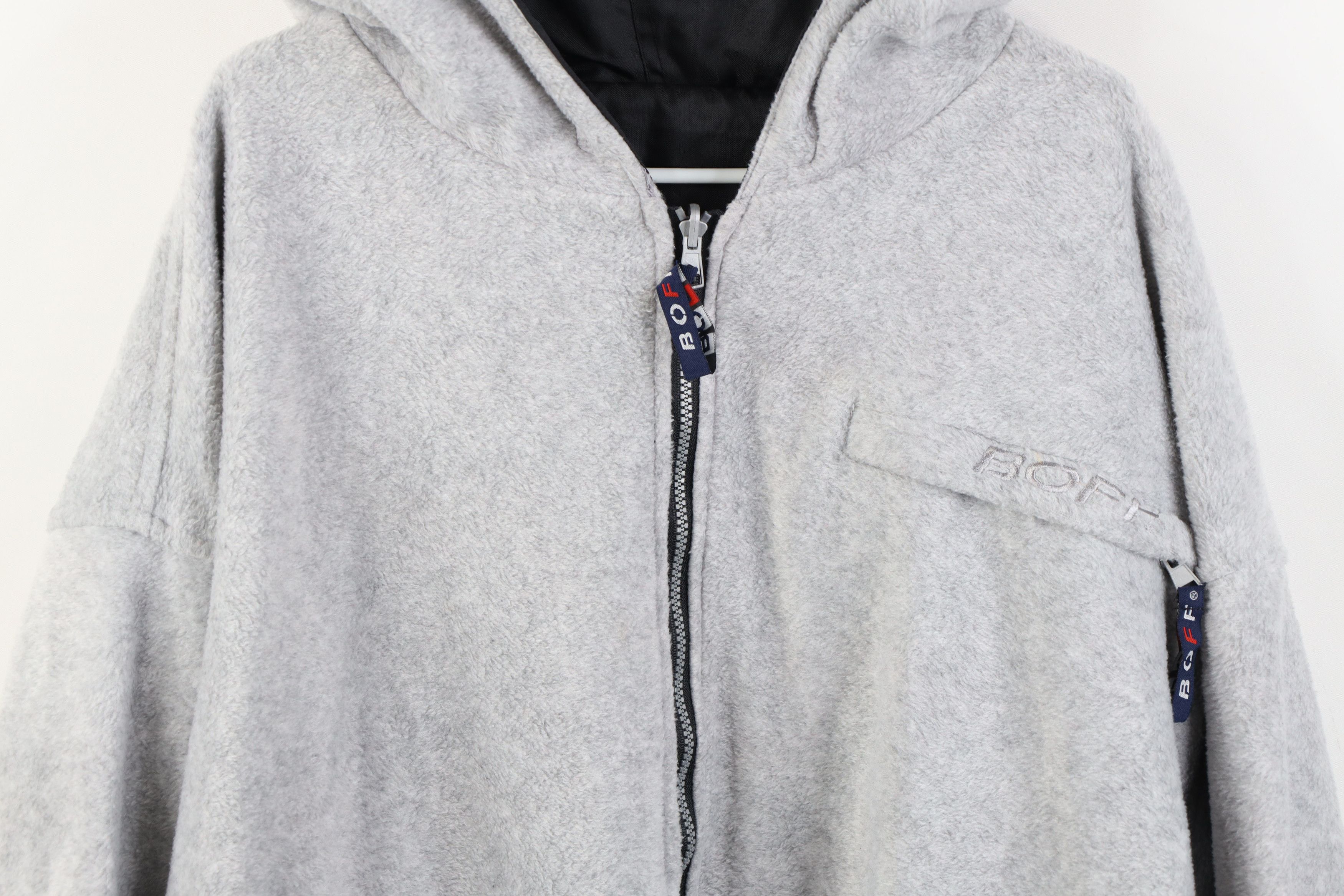 Vintage Deadstock Vintage 90s Streetwear Reversible Hooded Jacket Size US XXL / EU 58 / 5 - 3 Thumbnail