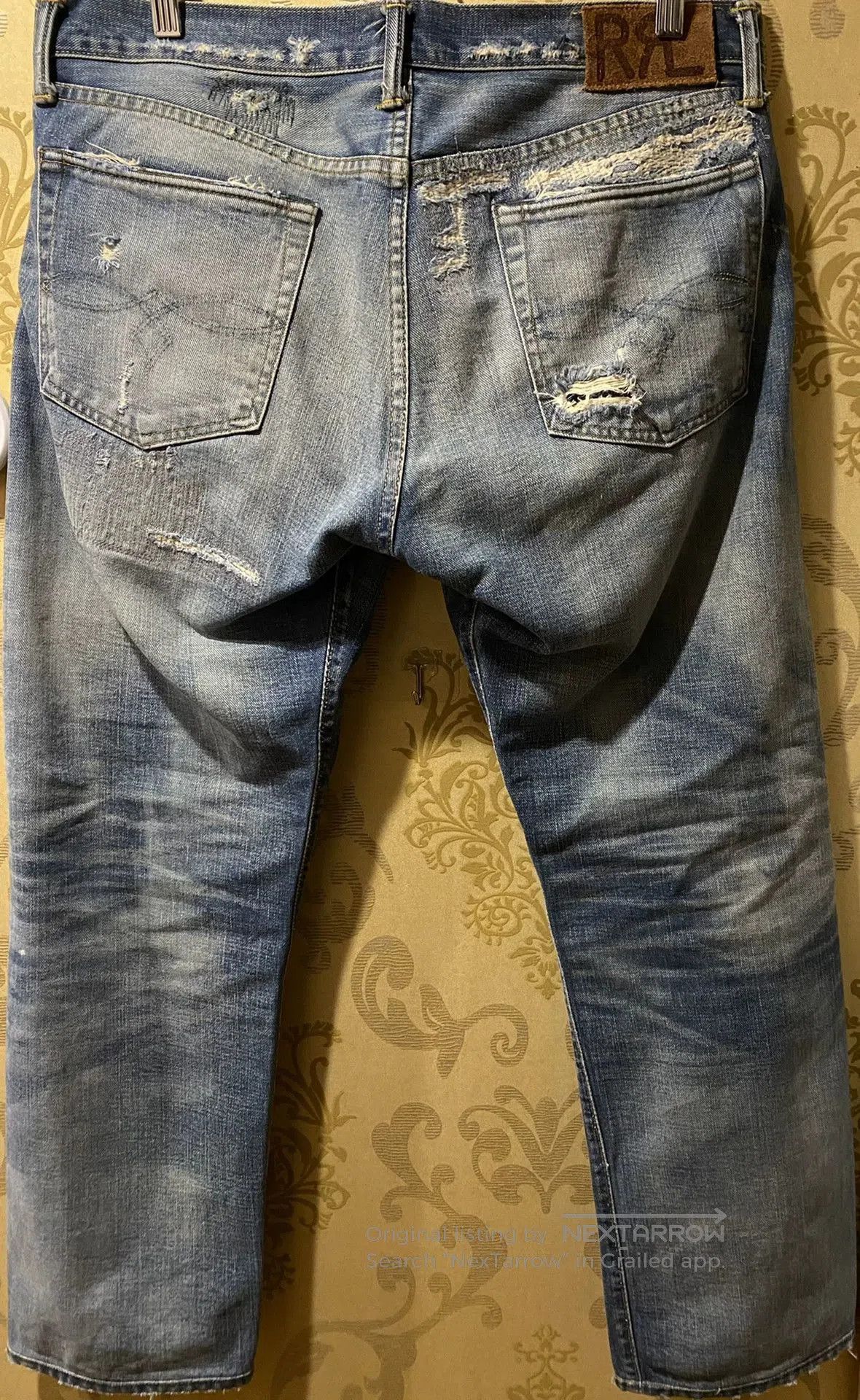 RRL Ralph Lauren 2018 Low Straight Selvedge Jean by RRL. Size US 34 / EU 50 - 6 Thumbnail